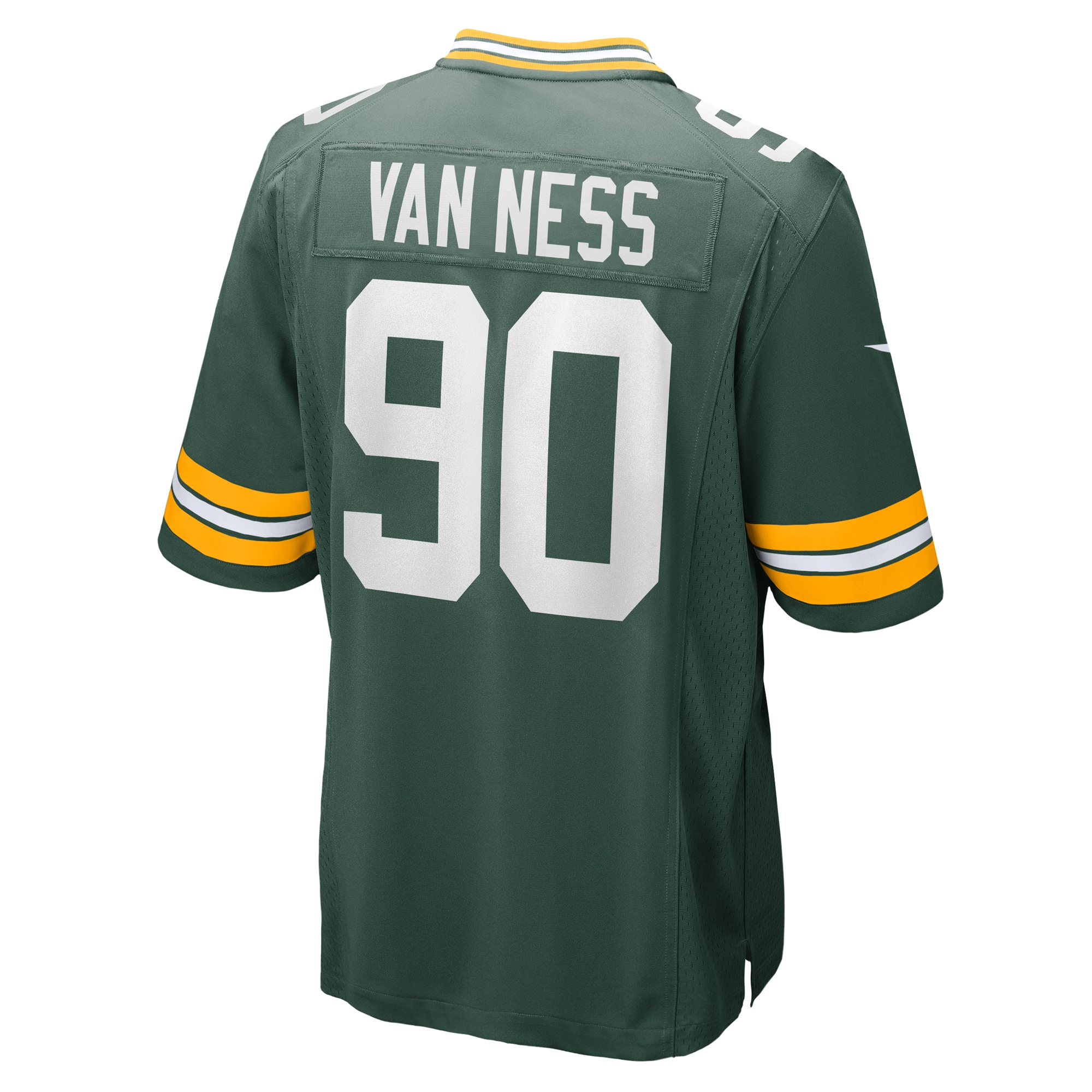 Lukas Van Ness Green Bay Packers Nike 2023 NFL Draft First Round Pick Game Jersey - Green - vstockx
