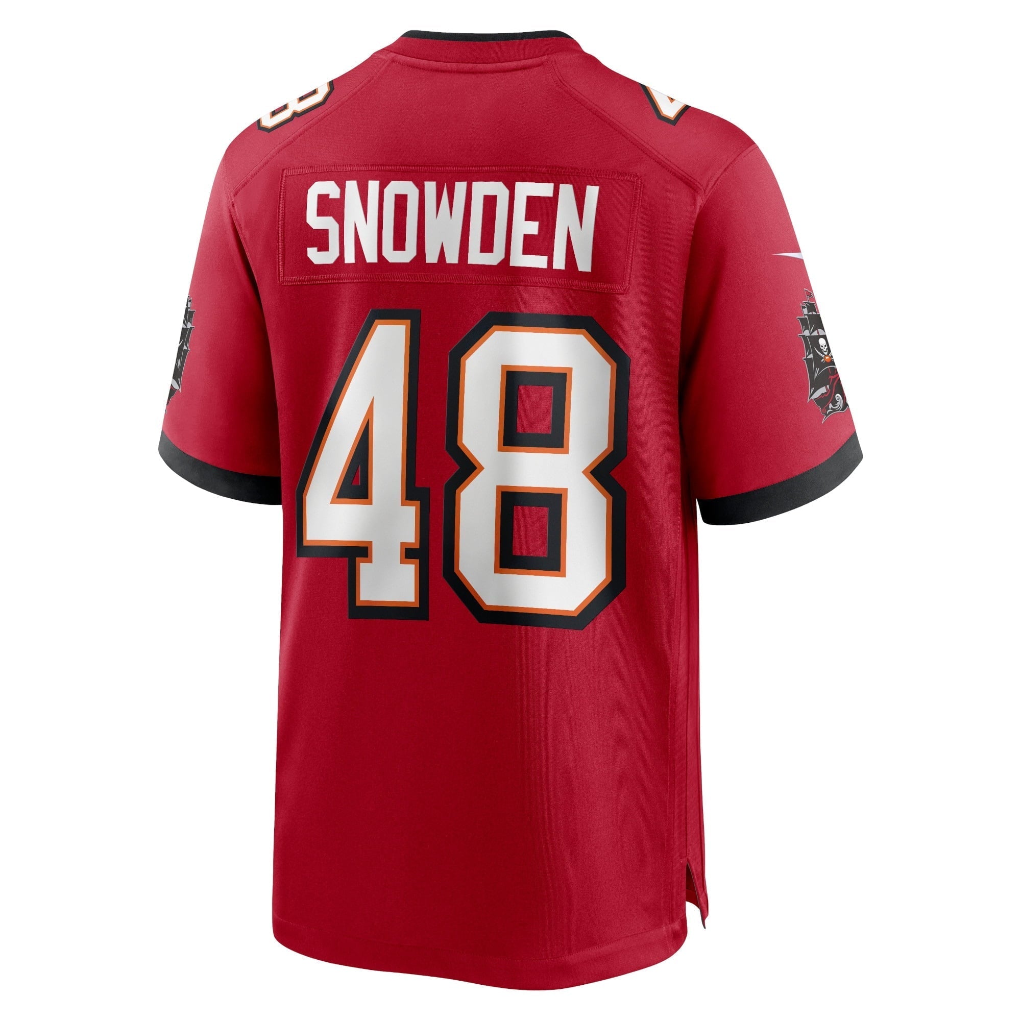 Men's Nike Charles Snowden Red Tampa Bay Buccaneers Home Game Player Jersey - vstockx