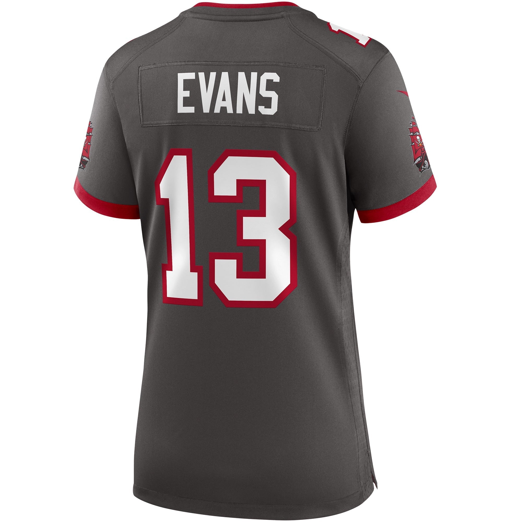 Women's Nike Mike Evans Pewter Tampa Bay Buccaneers Alternate Game Jersey - vstockx