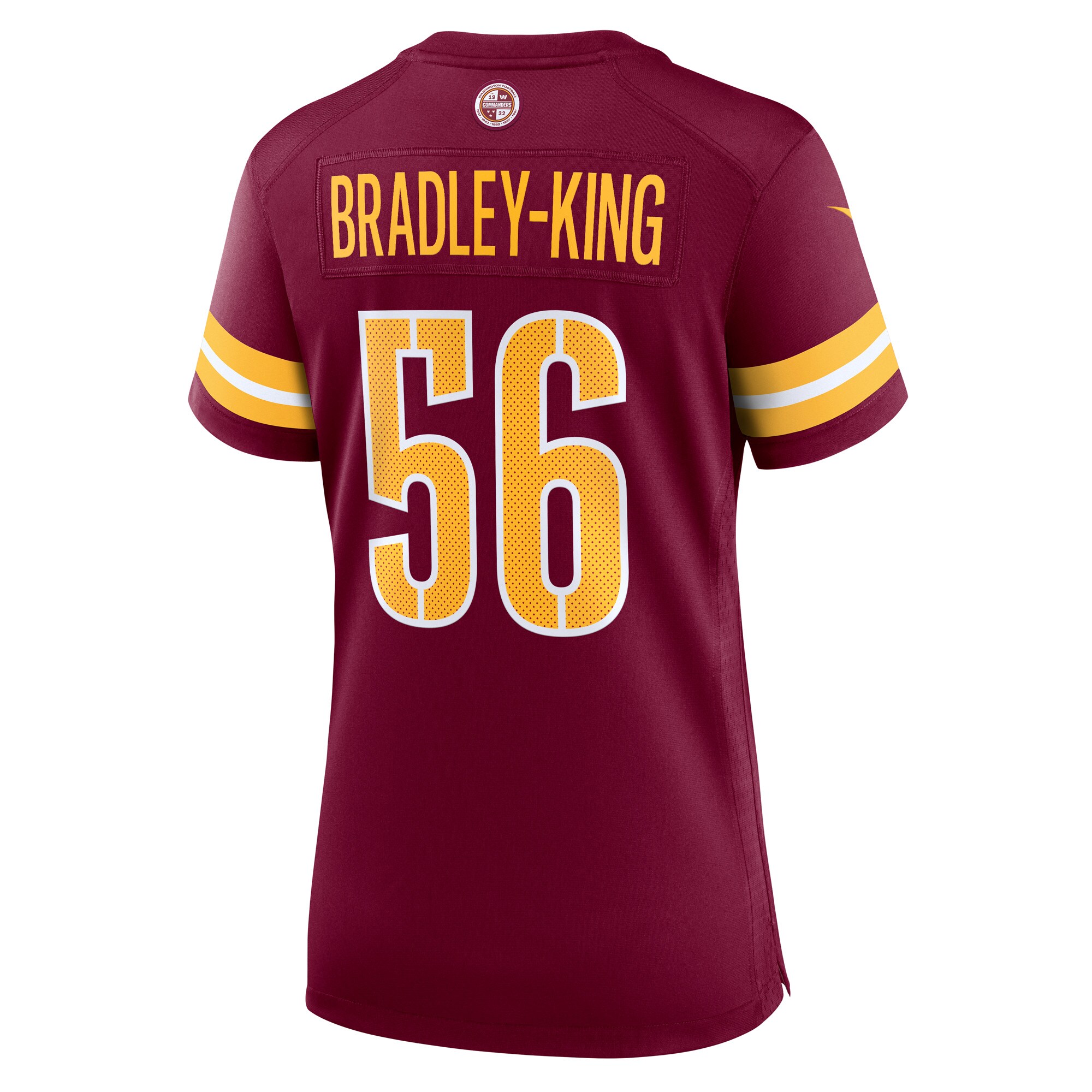 Will Bradley-King Washington Commanders Nike Women's Game Player Jersey - Burgundy - vstockx