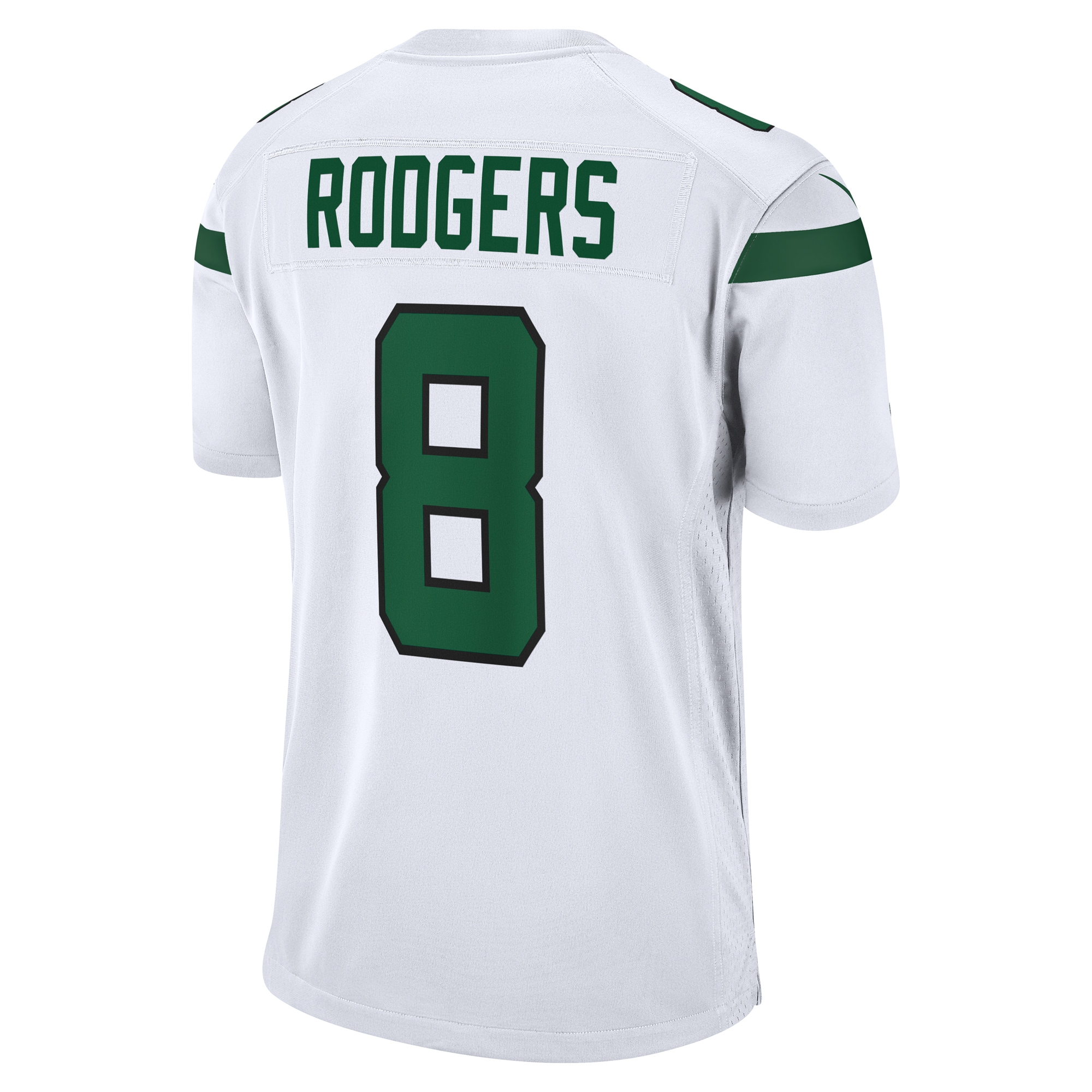 Aaron Rodgers New York Jets Nike Game Jersey - White - vstockx