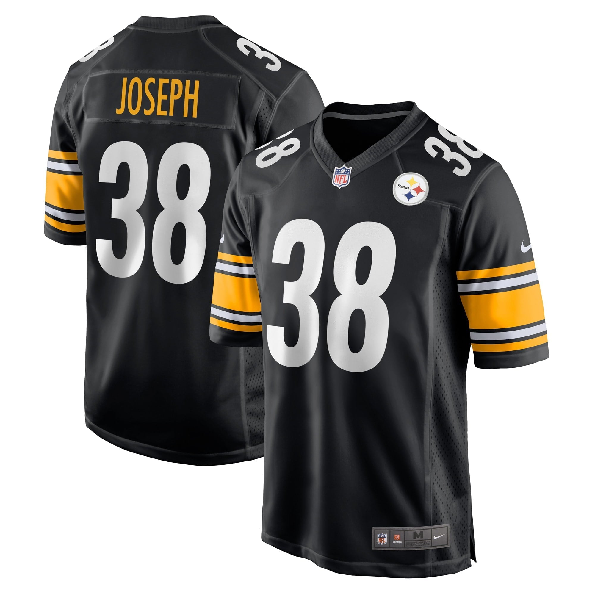 Men's Nike Karl Joseph Black Pittsburgh Steelers Game Player Jersey - vstockx
