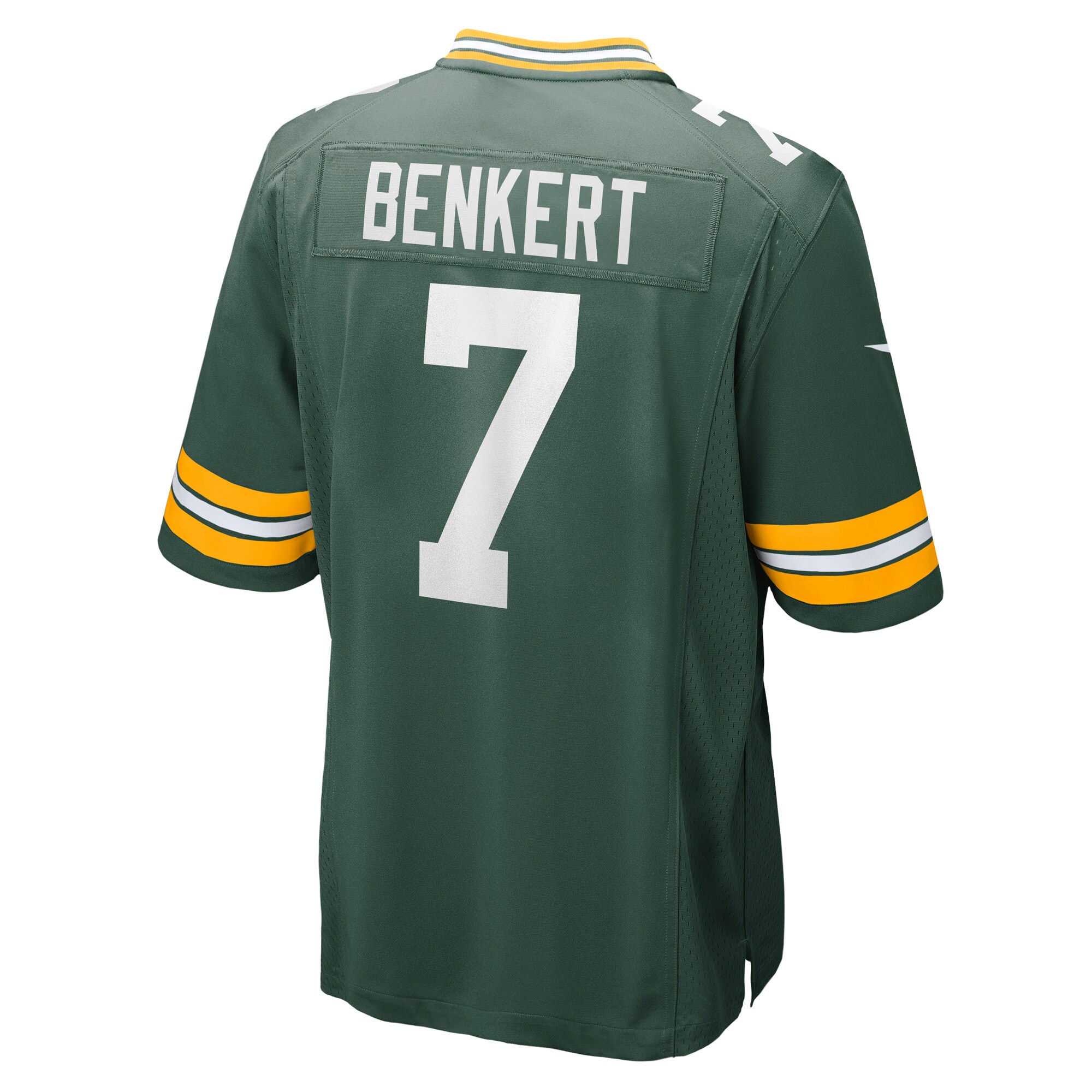 Kurt Benkert Green Bay Packers Nike Game Jersey - Green - vstockx