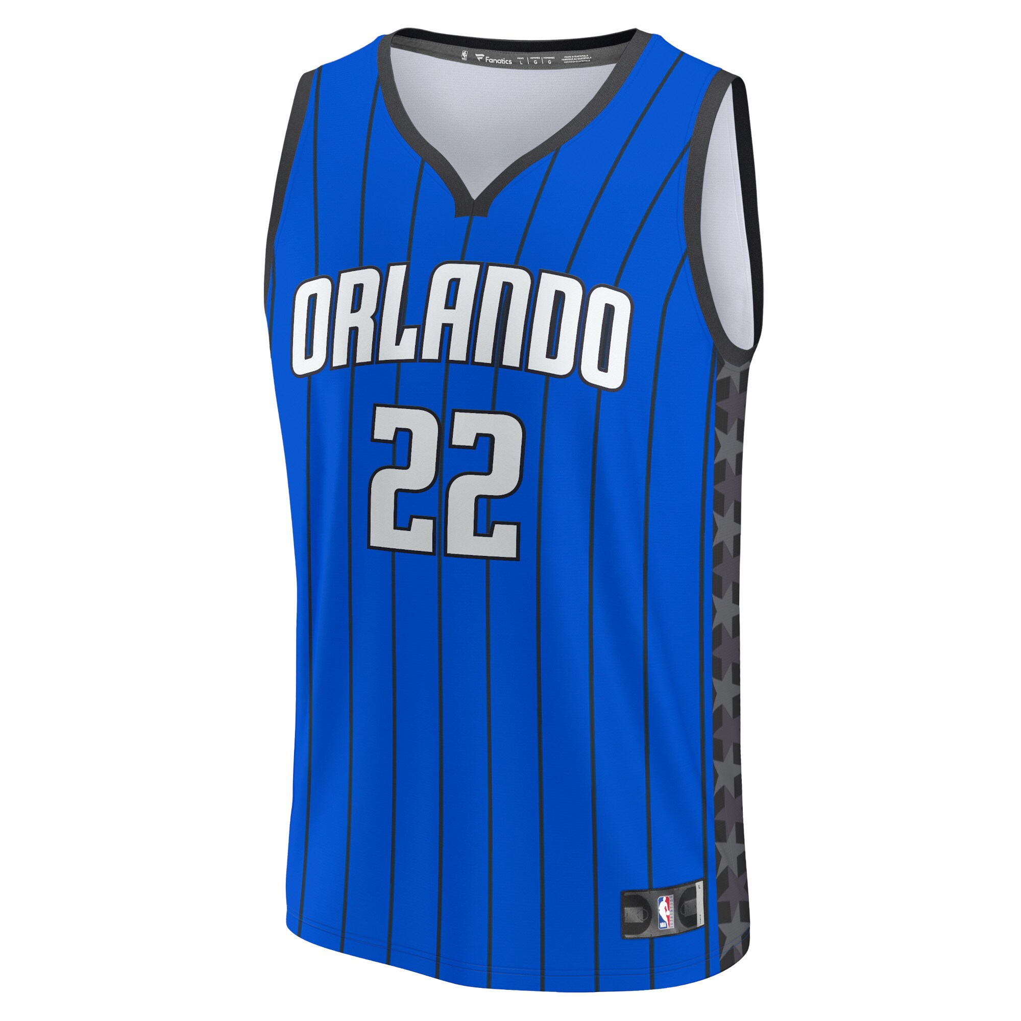 Franz Wagner Orlando Magic Fanatics Branded Fast Break Replica Player Jersey - Statement Edition - Blue - vstockx