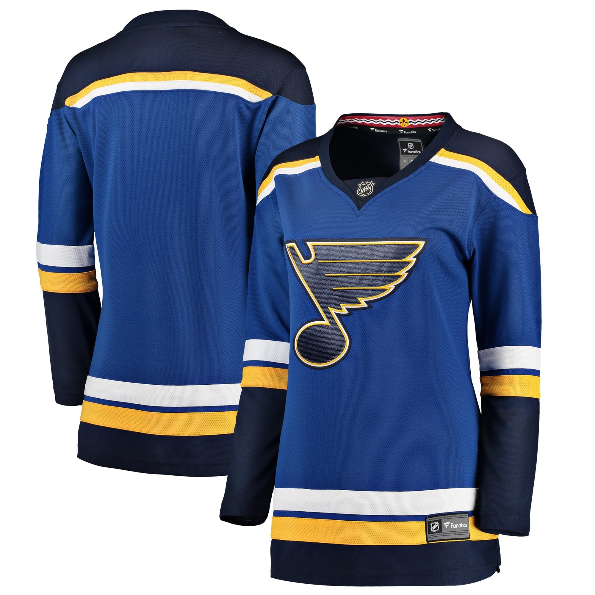 Women's Fanatics Branded Blue St. Louis Blues Breakaway Home Jersey - vstockx
