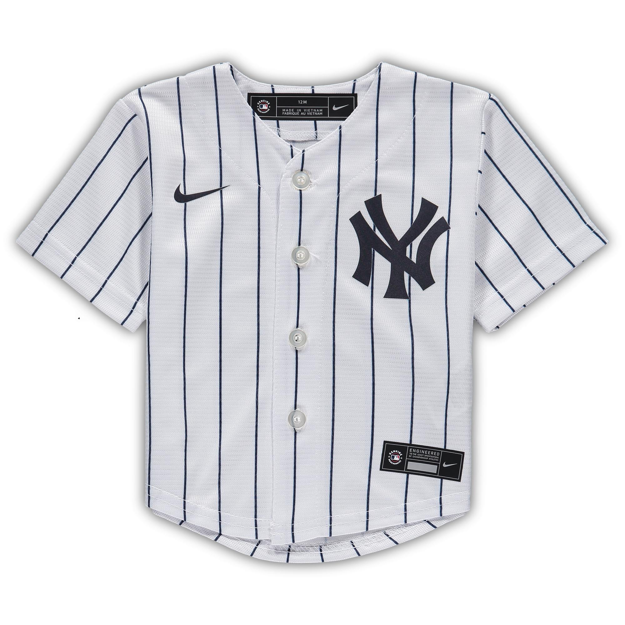 DJ LeMahieu New York Yankees Nike Infant Home Replica Player Jersey - White - vstockx