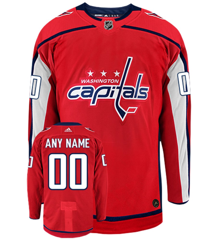 Washington Capitals Adidas Authentic Home NHL Hockey Jersey - vstockx
