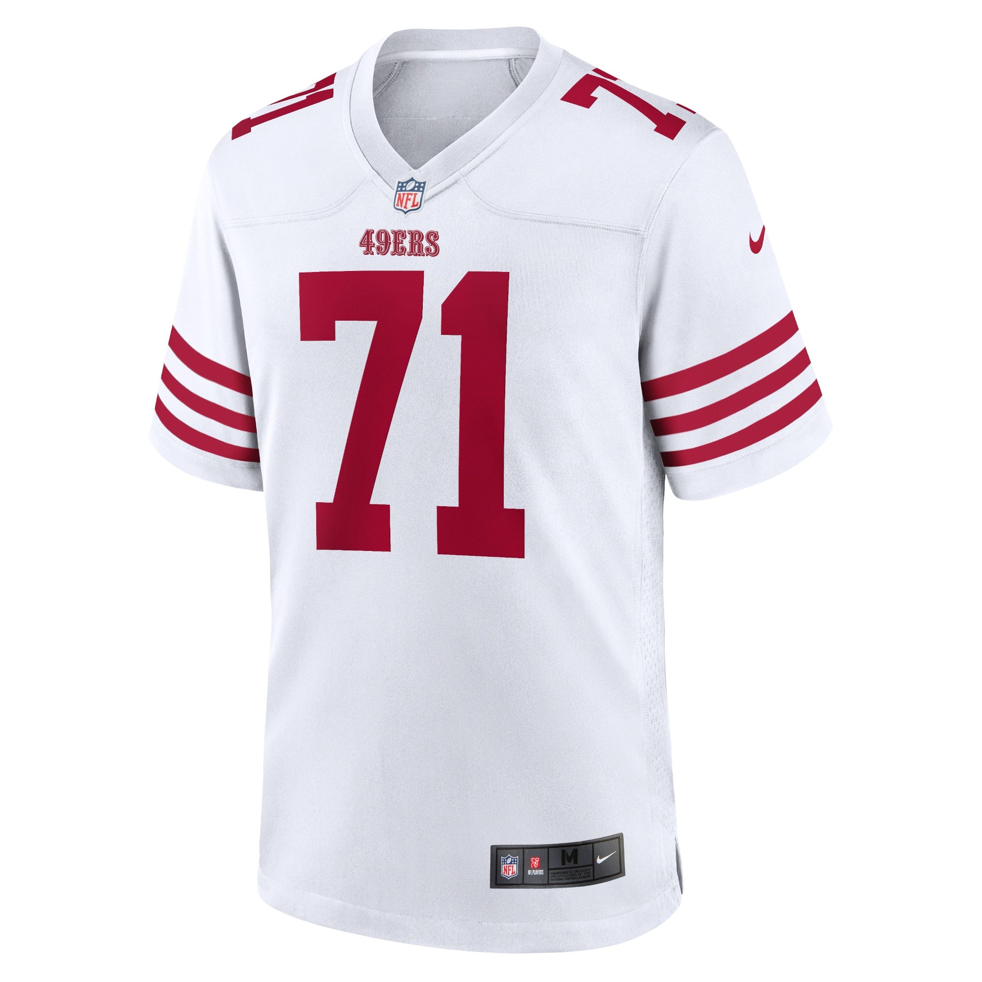 Men's Nike Trent Williams White San Francisco 49ers Player Game Jersey - vstockx