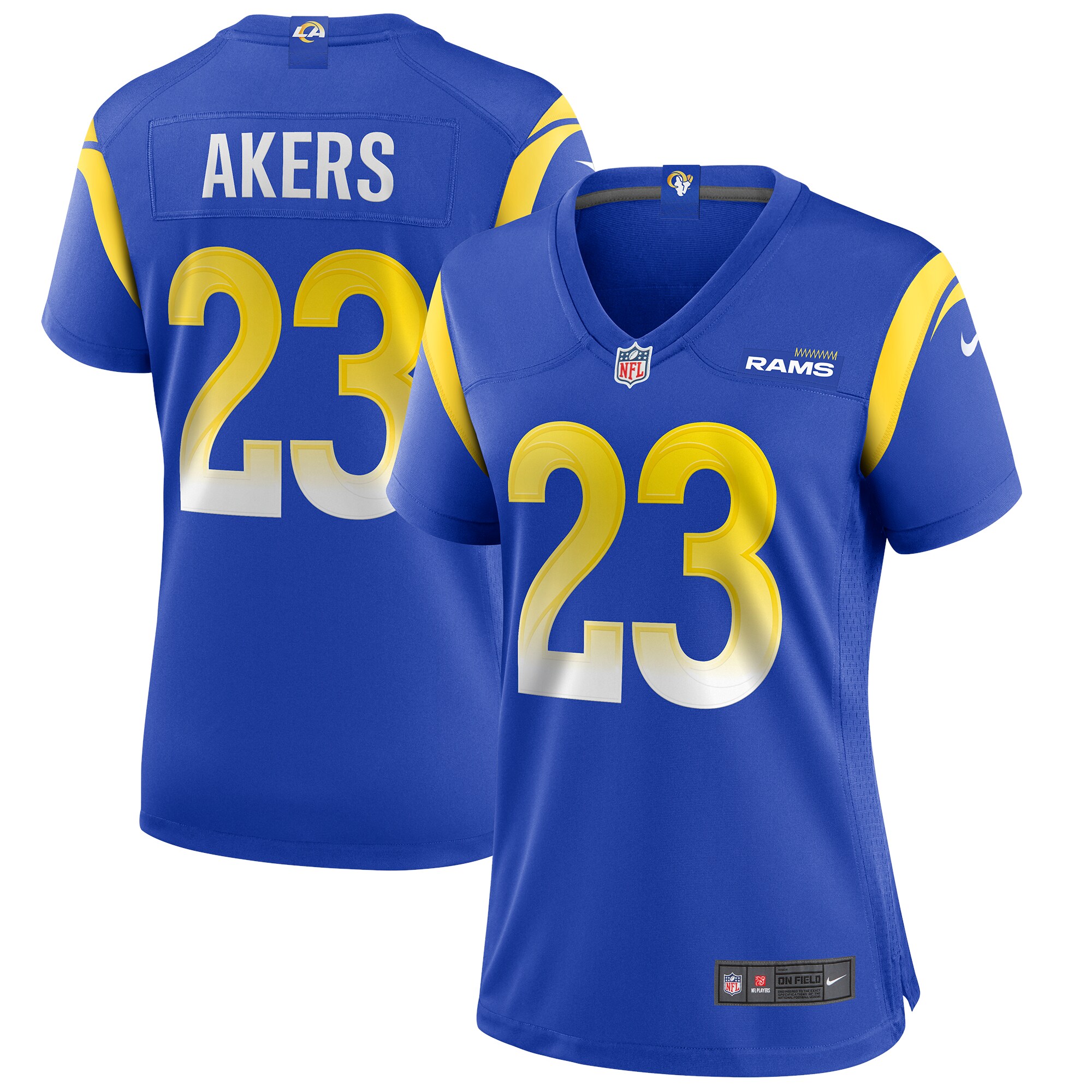 Cam Akers Los Angeles Rams Nike Women's Game Player Jersey - Royal - vstockx