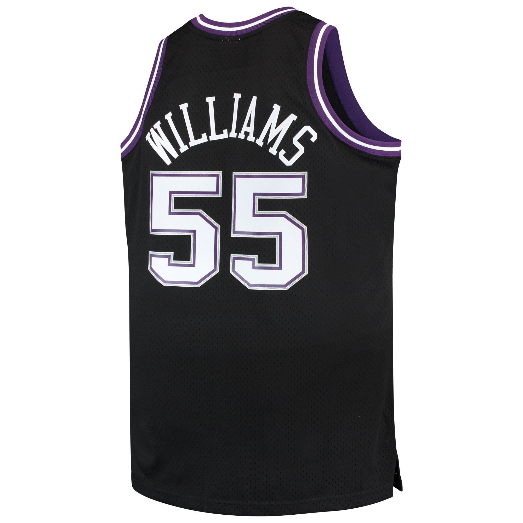 Jason Williams Sacramento Kings Mitchell & Ness Big & Tall 2000/01 Hardwood Classics Swingman Jersey - Black - vstockx