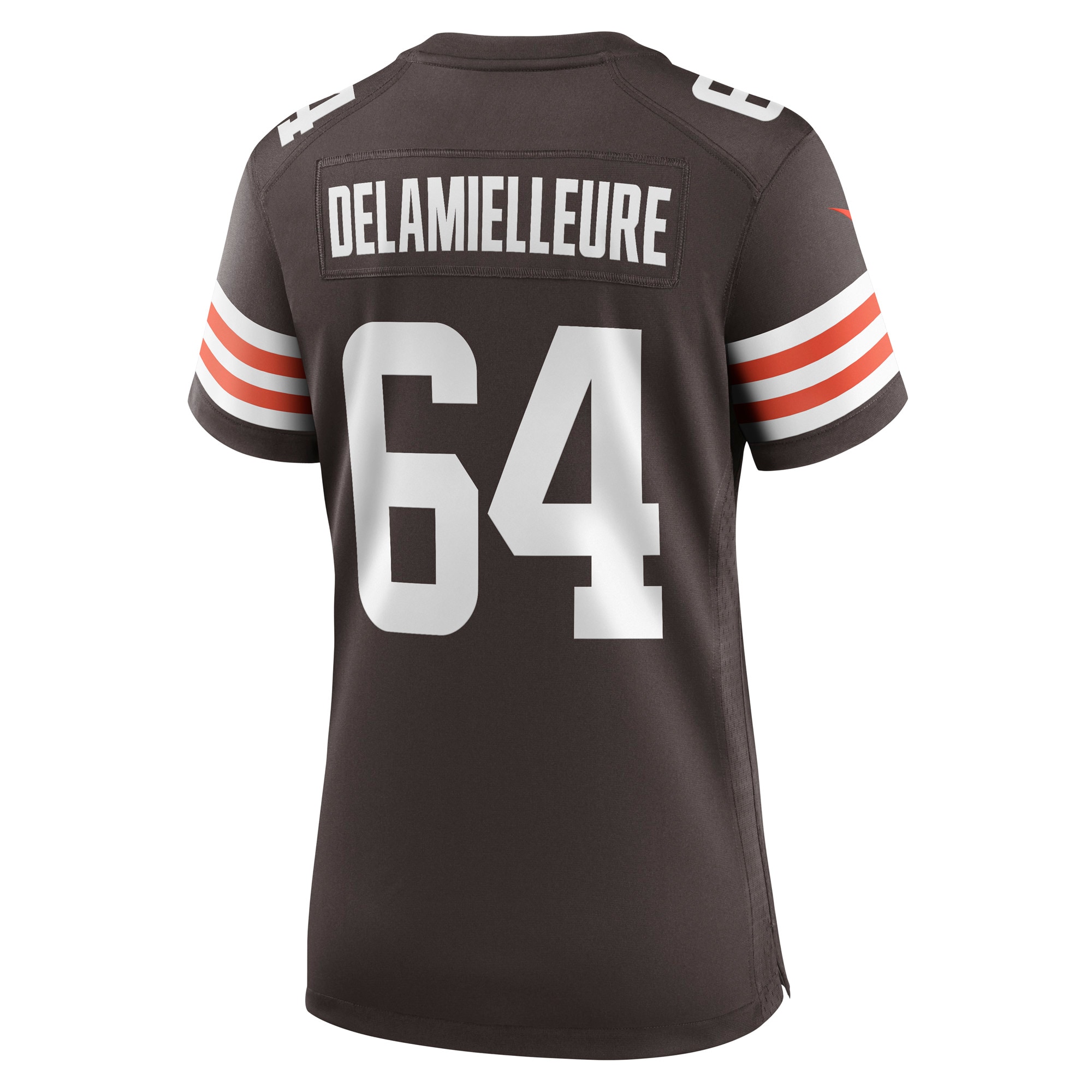 Joe DeLamielleure Cleveland Browns Nike Women's Game Retired Player Jersey - Brown - vstockx
