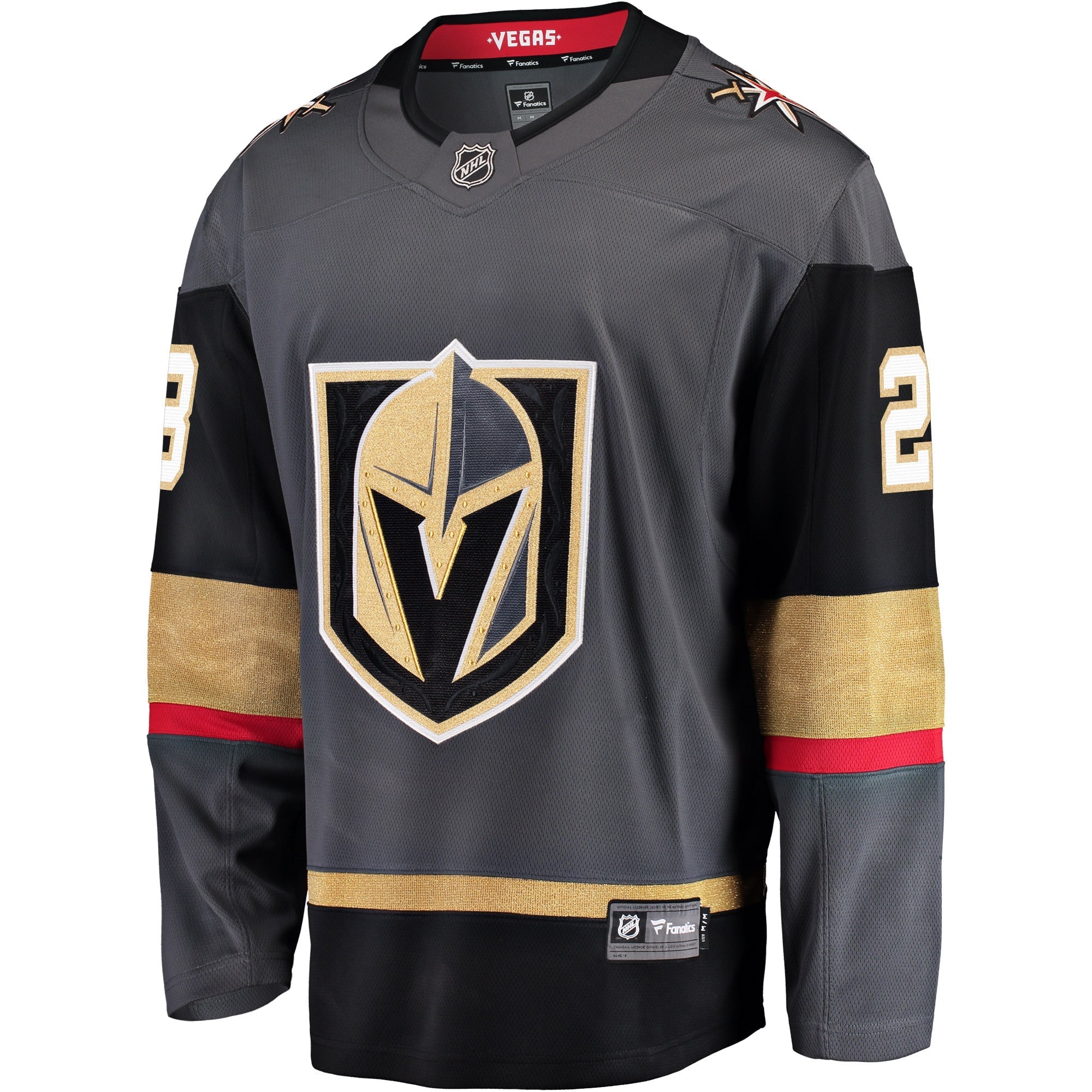 Men's William Carrier Gray Vegas Golden Knights Alternate Breakaway Player Jersey - vstockx