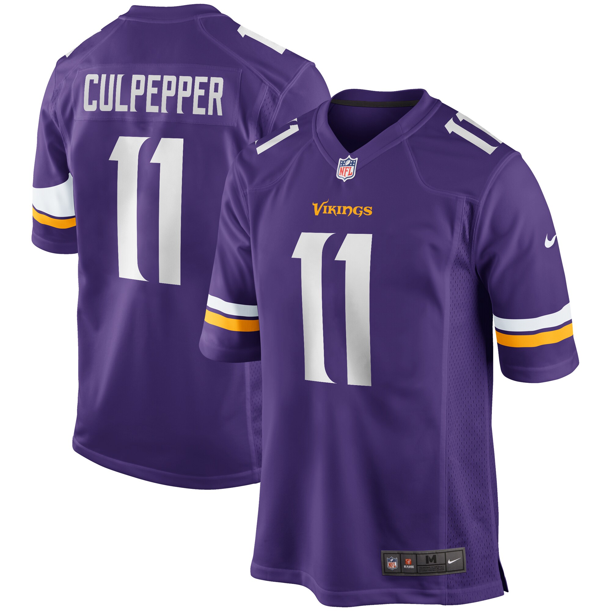 Daunte Culpepper Minnesota Vikings Nike Game Retired Player Jersey - Purple - vstockx
