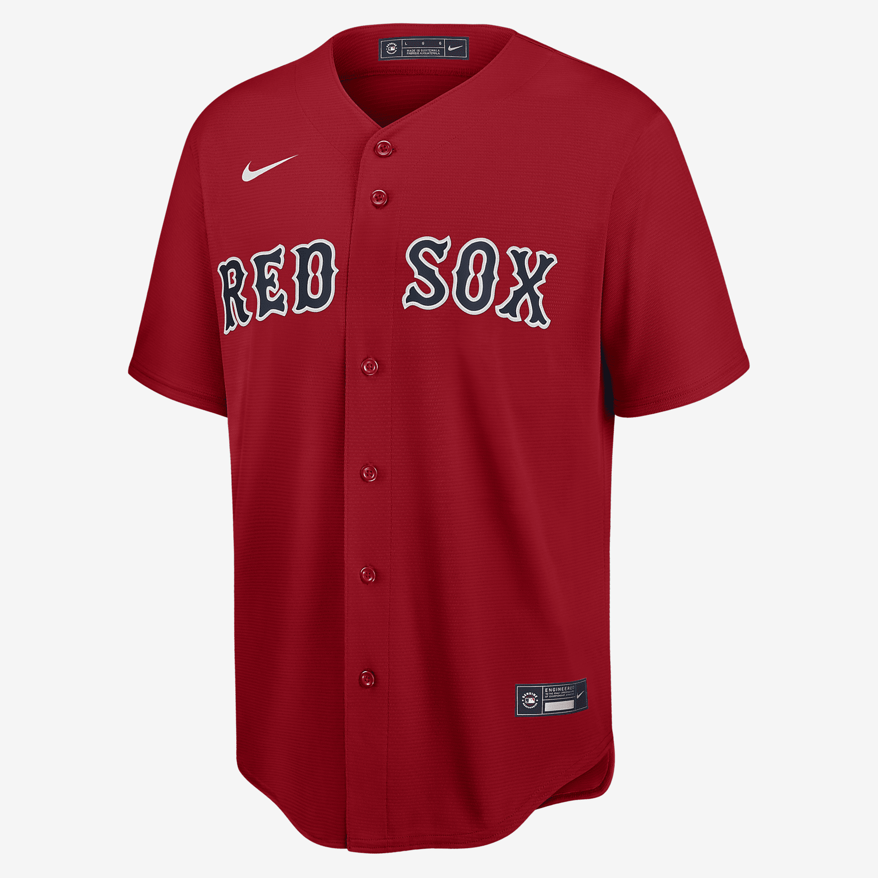 MLB Boston Red Sox Men's Replica Baseball Jersey - Red - vstockx
