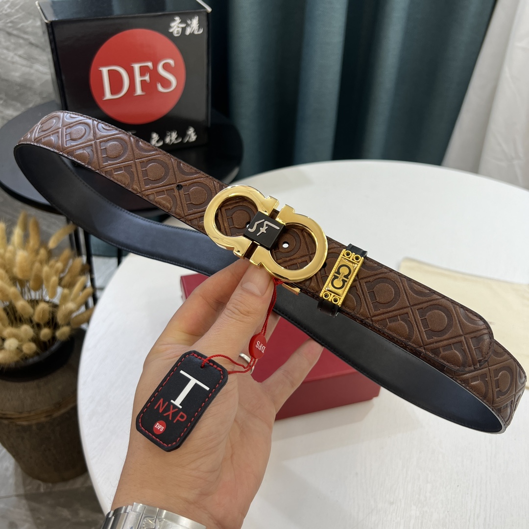 Streetwear Belt Ferragamo 319575 size:3.5cm - vstockx