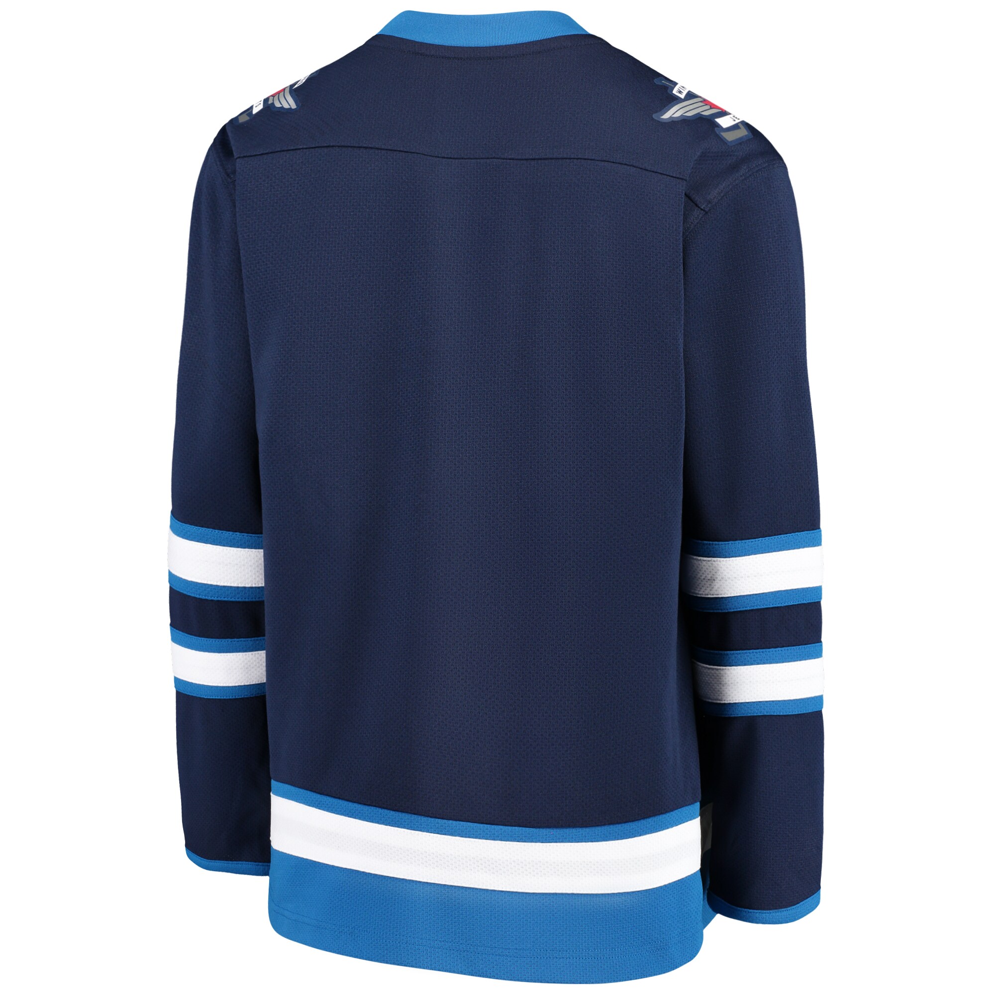 Winnipeg Jets Fanatics Branded Youth Home Replica Blank Jersey - Blue - vstockx