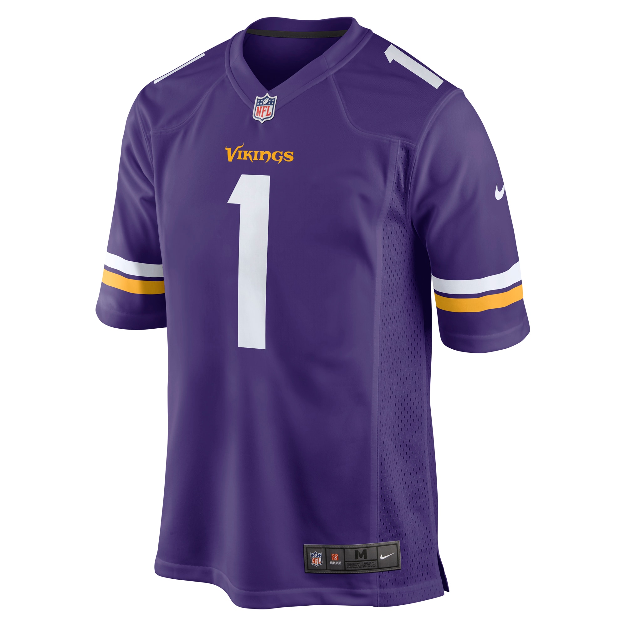 Number 1 Dad Minnesota Vikings Nike Game Jersey - Purple - vstockx