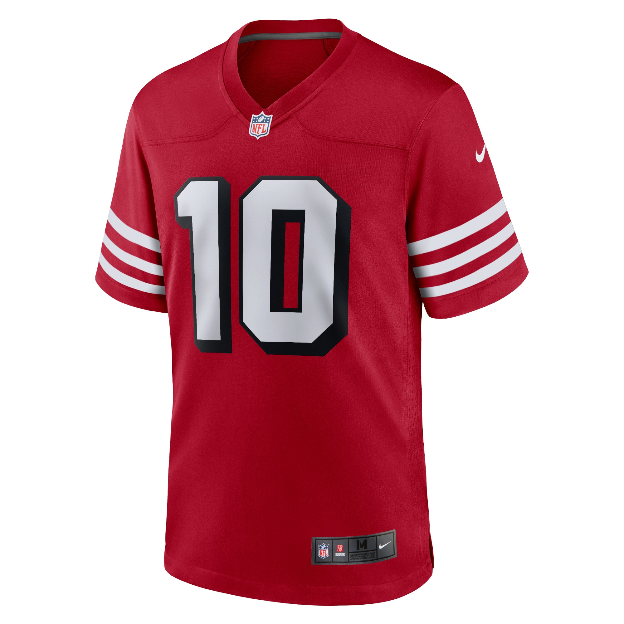 Jimmy Garoppolo San Francisco 49ers Nike Alternate Game Player Jersey - Scarlet - vstockx