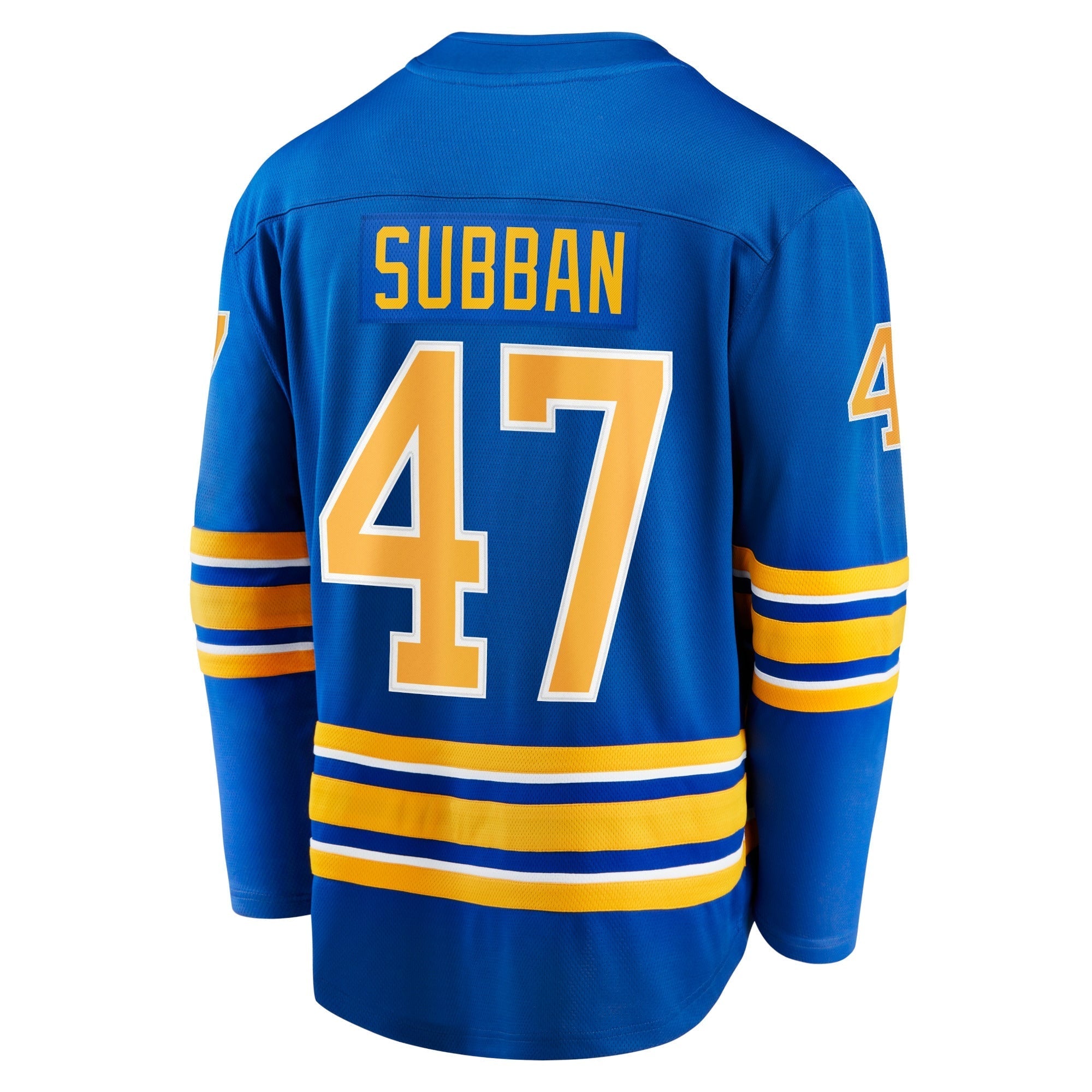 Men's Fanatics Branded Malcolm Subban Royal Buffalo Sabres Home Breakaway Player Jersey - vstockx