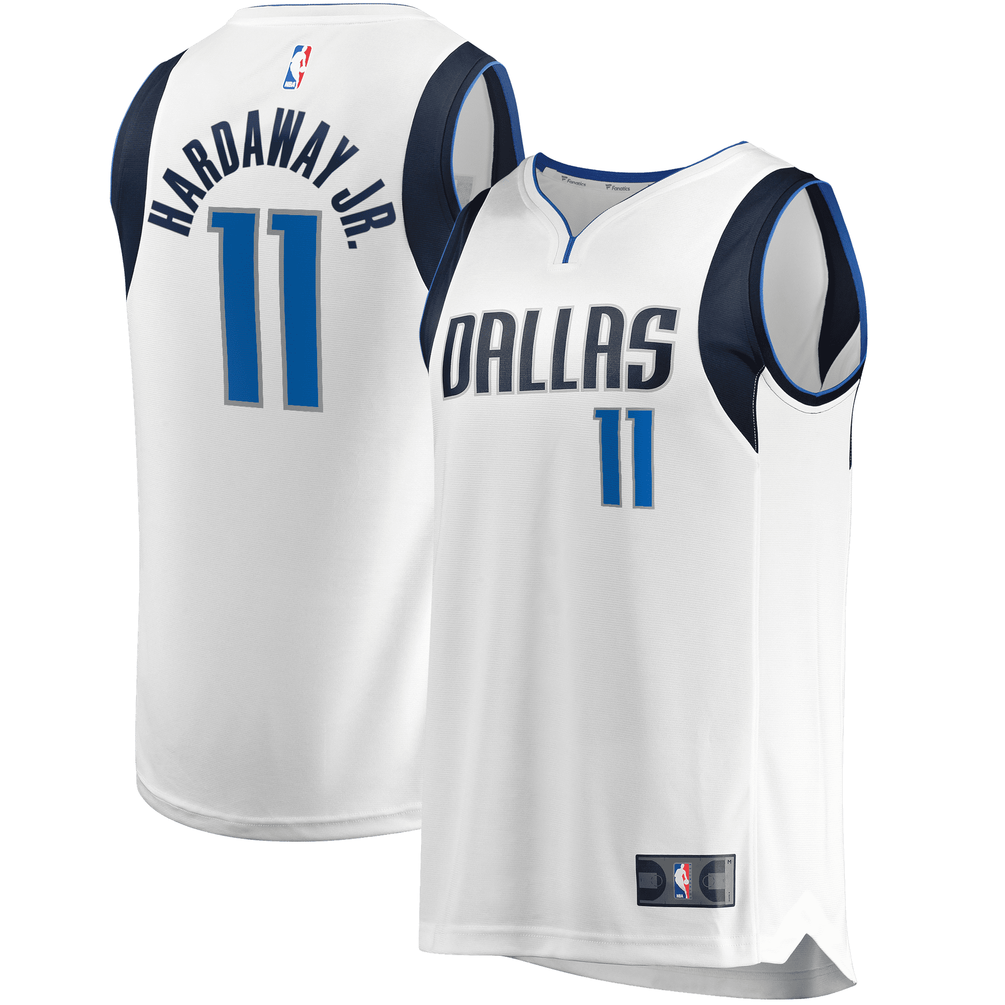 Men's Fanatics Branded Tim Hardaway Jr. White Dallas Mavericks Fast Break Player Jersey - Association Edition - vstockx