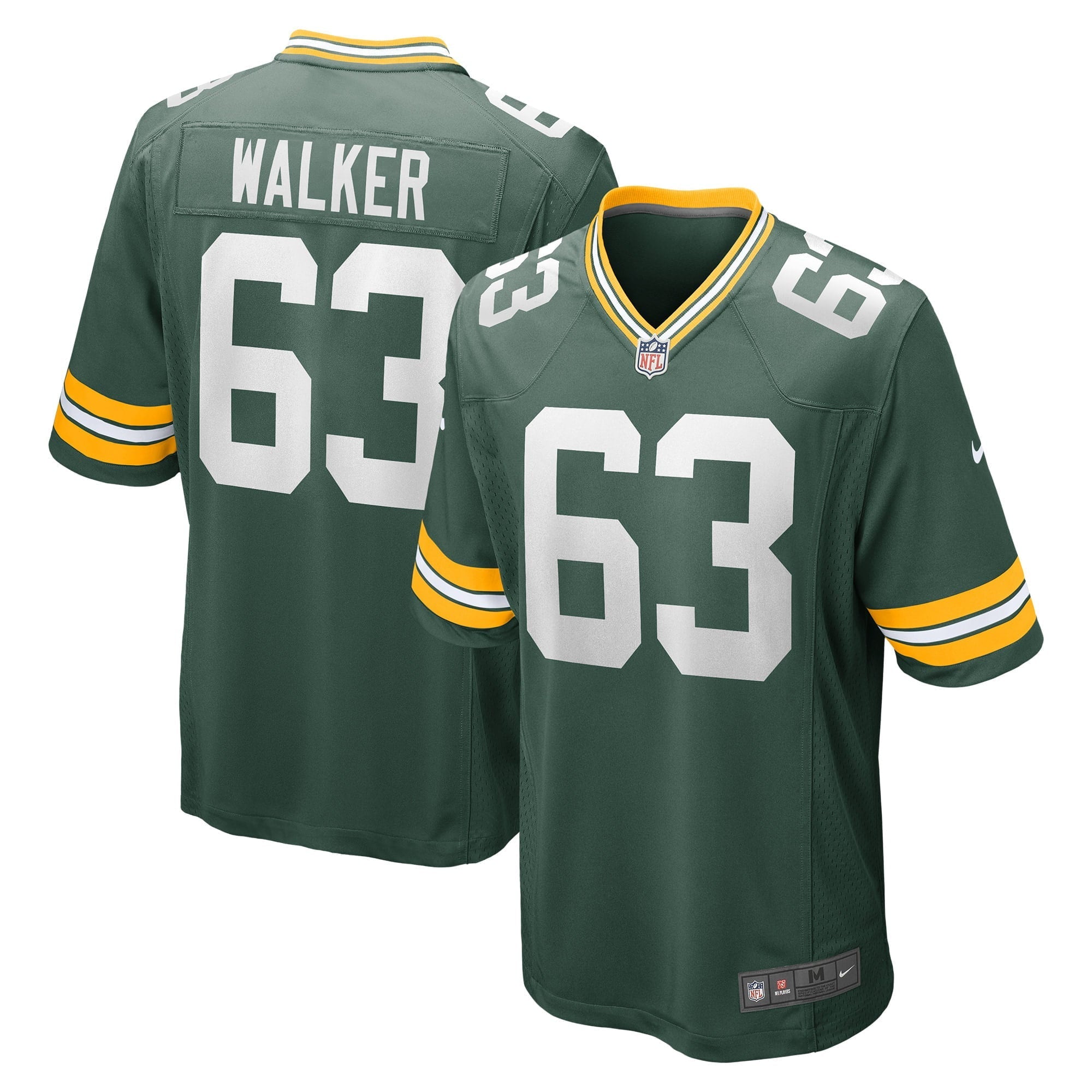 Men's Nike Rasheed Walker Green Green Bay Packers Game Player Jersey - vstockx