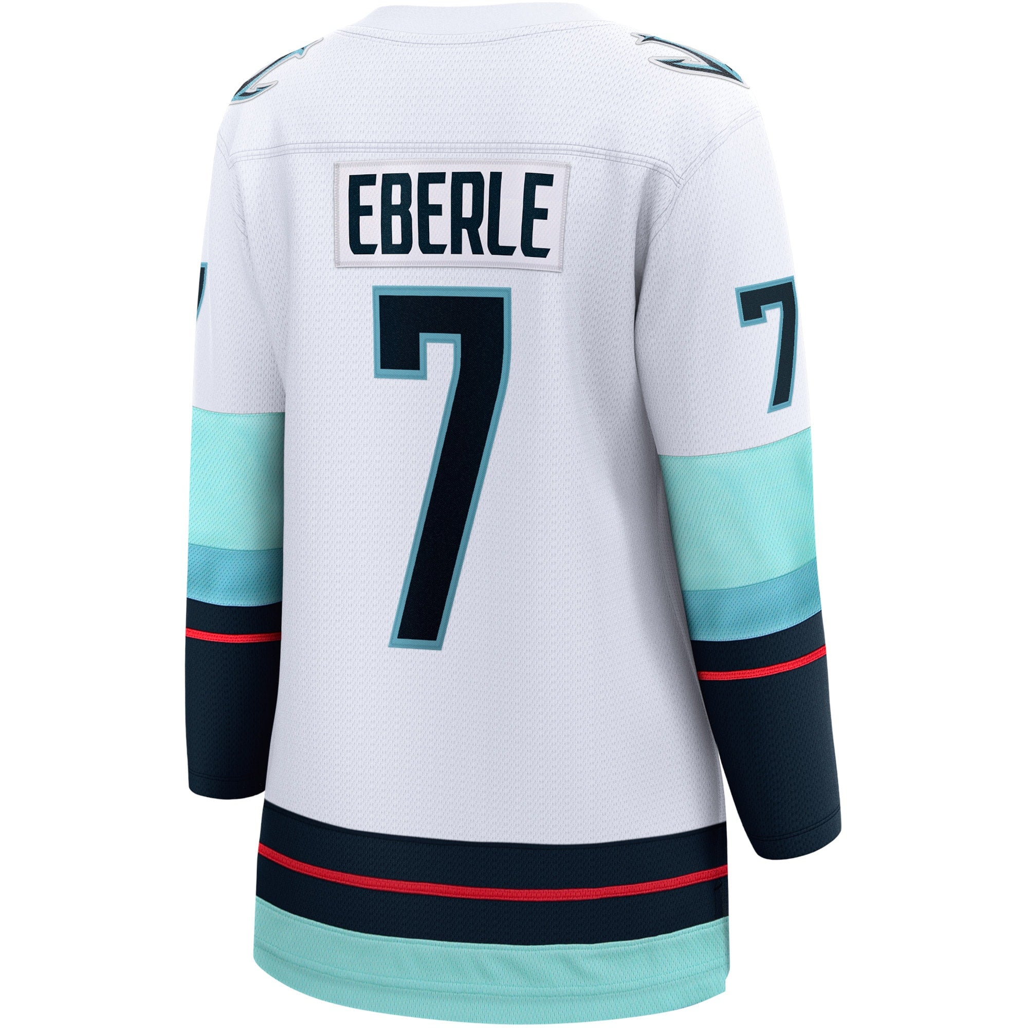 Women's Fanatics Branded Jordans Eberle White Seattle Kraken Away Premier Breakaway Player Jersey - vstockx