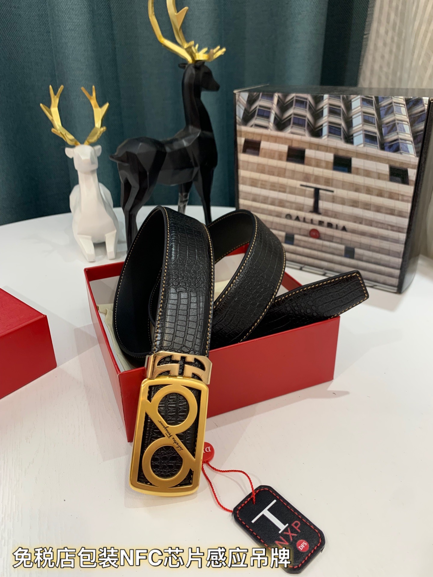 Streetwear Belt Ferragamo 319260 size:3.5cm - vstockx