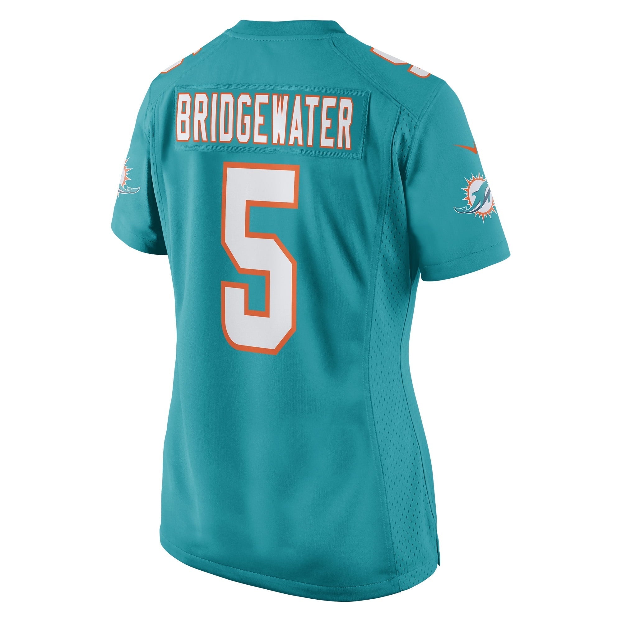 Women's Nike Teddy Bridgewater Aqua Miami Dolphins Game Jersey - vstockx