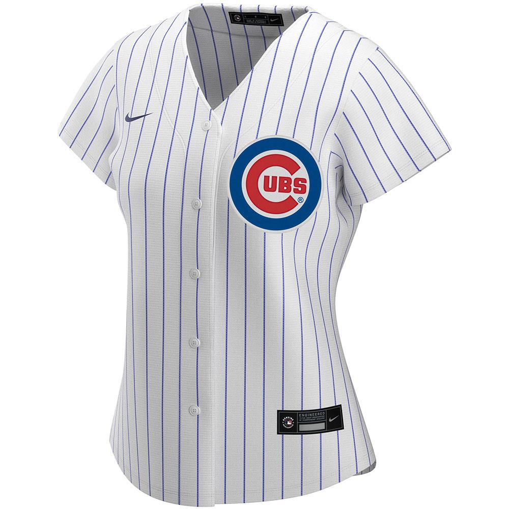 Womens Chicago Cubs Anthony Rizzo Cool Base Replica Jersey White - vstockx