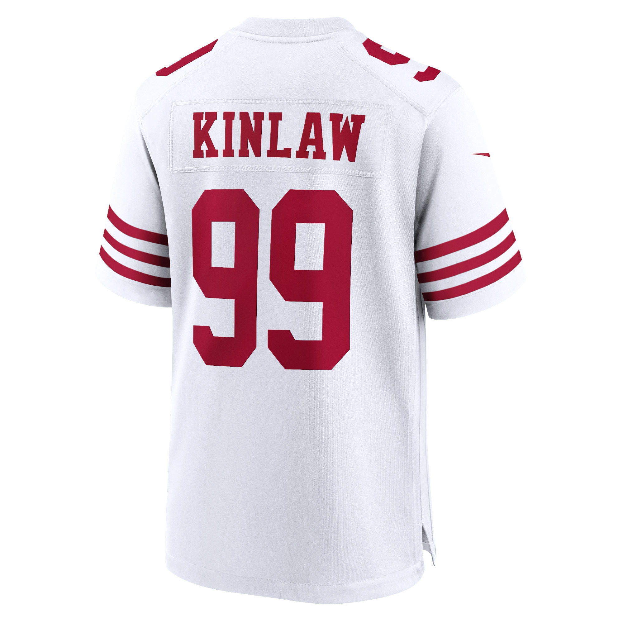 Javon Kinlaw San Francisco 49ers Nike Player Game Jersey - White - vstockx