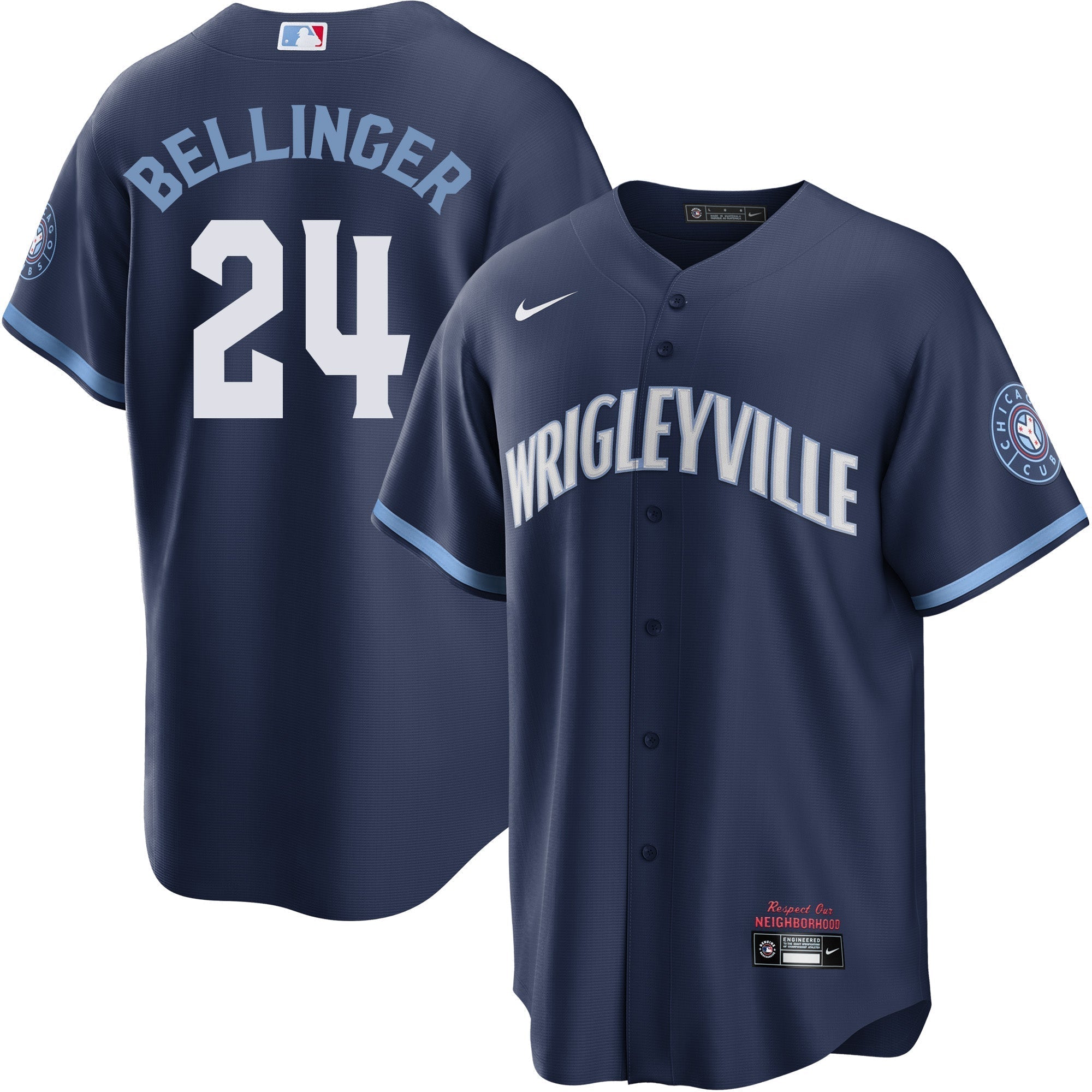 Cody Bellinger Chicago Cubs City Connect Wrigleyville Nike Men's Replica Jersey - vstockx
