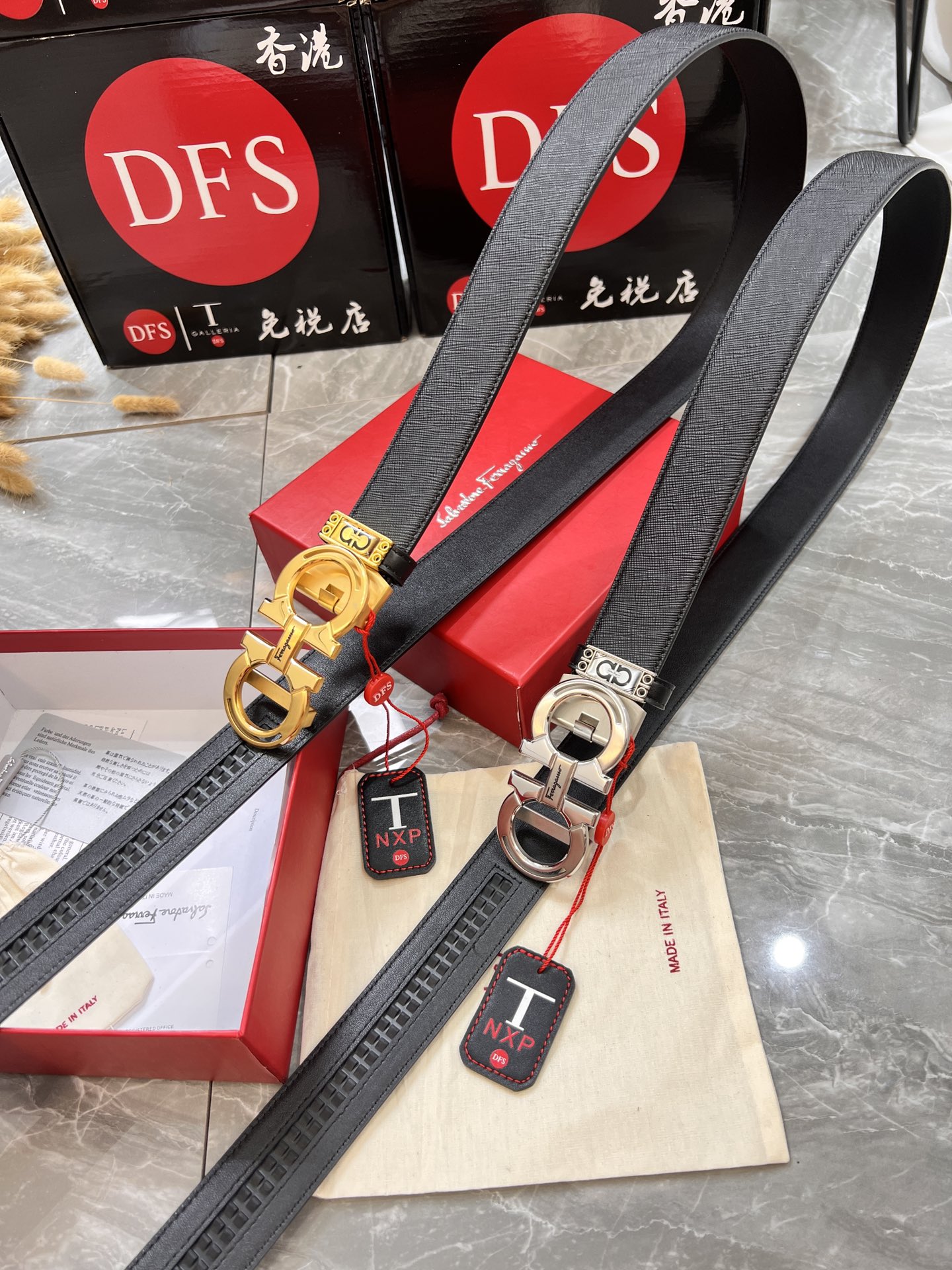 Streetwear Belt Ferragamo 319887 size:3.5cm - vstockx