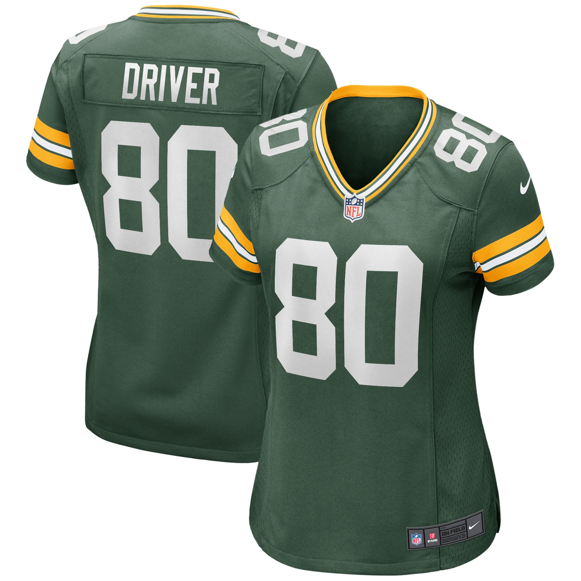 Donald Driver Green Bay Packers Nike Women's Game Retired Player Jersey - Green - vstockx
