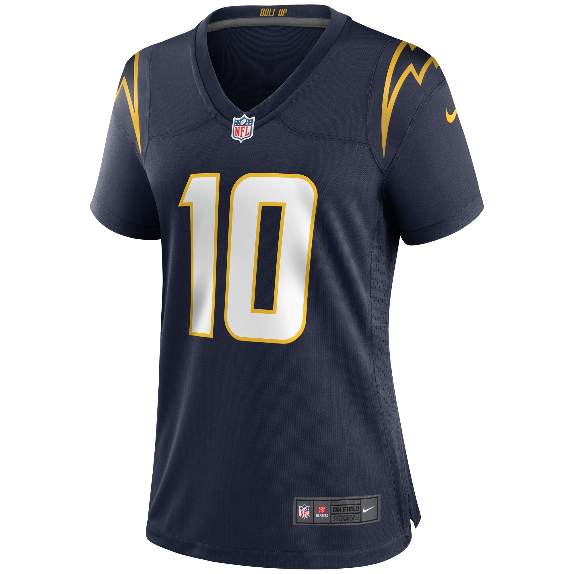 Justin Herbert Los Angeles Chargers Nike Women's Alternate Game Jersey - Navy - vstockx