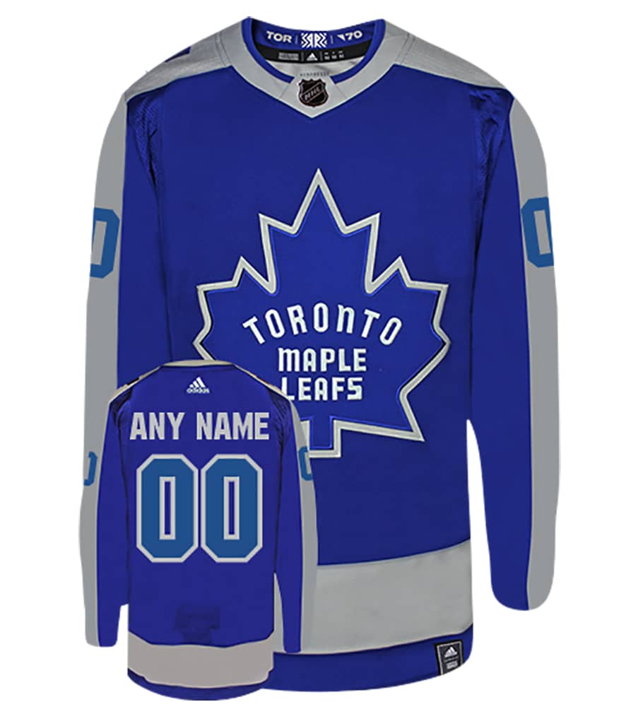 Toronto Maple Leafs Reverse Retro Adidas Authentic NHL Hockey Jersey - vstockx