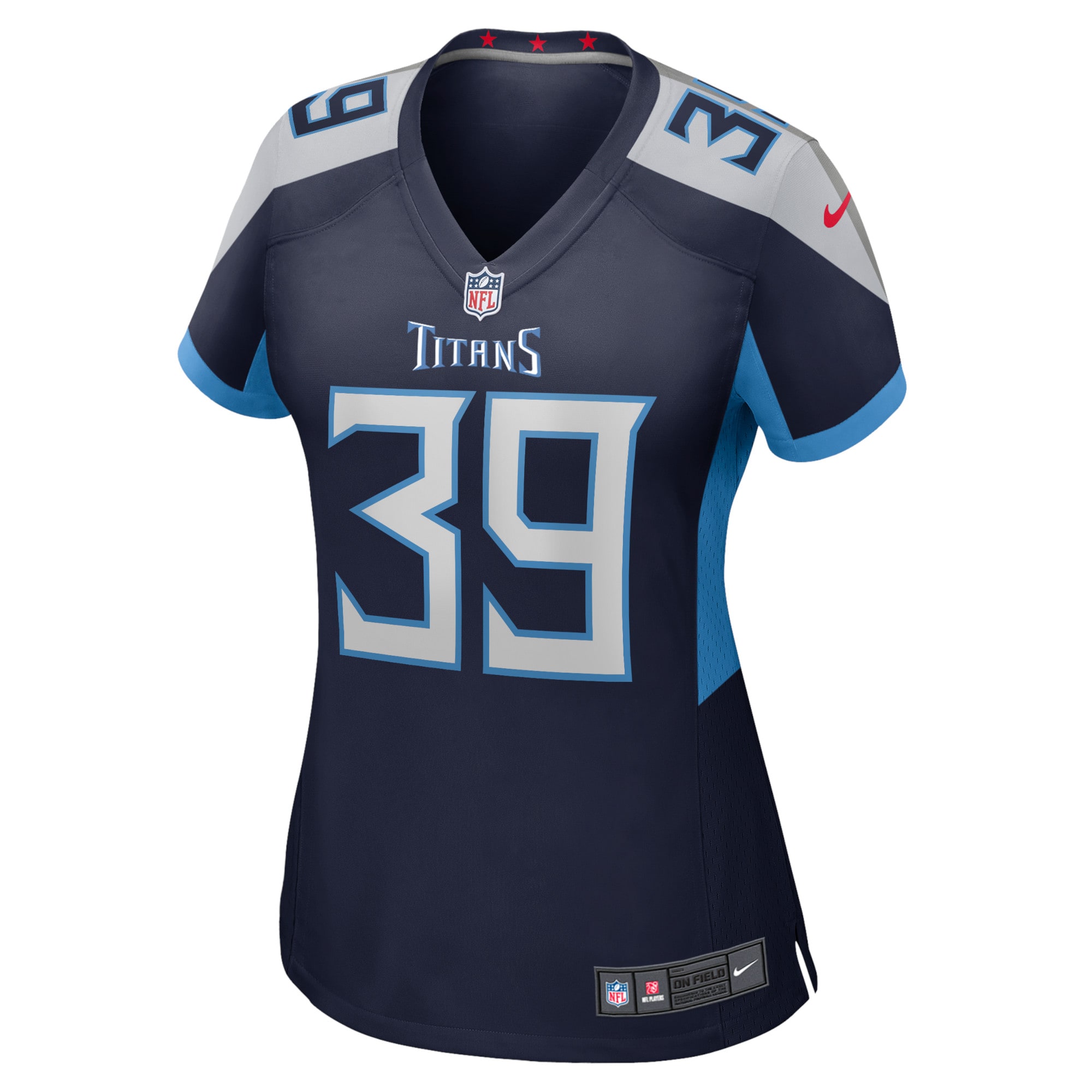 Terrance Mitchell Tennessee Titans Nike Women's Home Game Player Jersey - Navy - vstockx