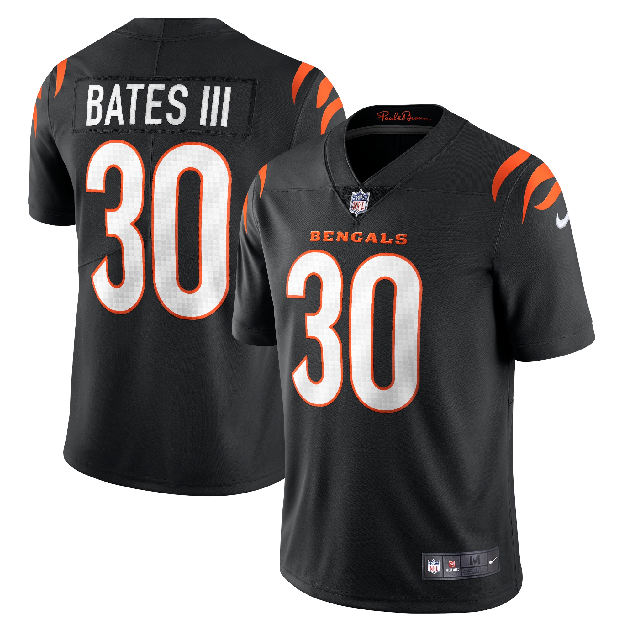 Jessie Bates III Cincinnati Bengals Nike Vapor Limited Jersey - Black - vstockx