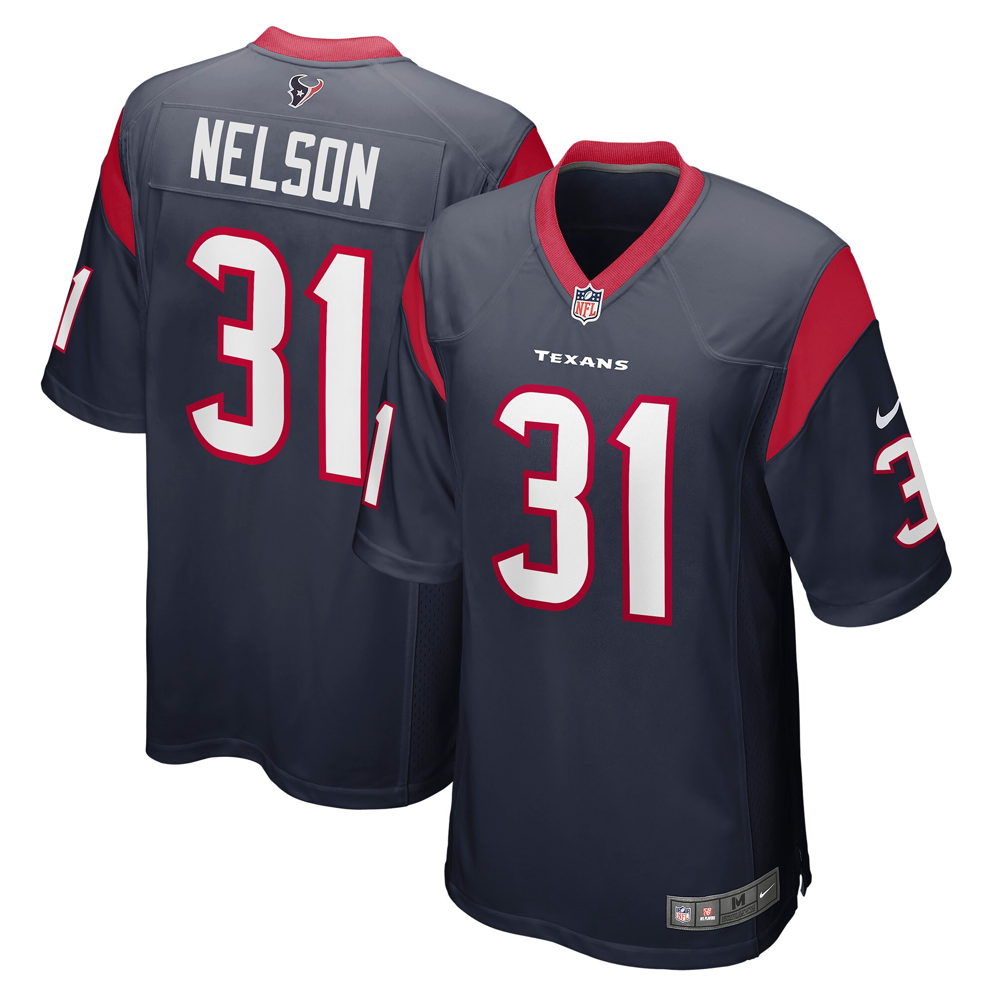 Steven Nelson Houston Texans Nike Game Jersey - Navy - vstockx