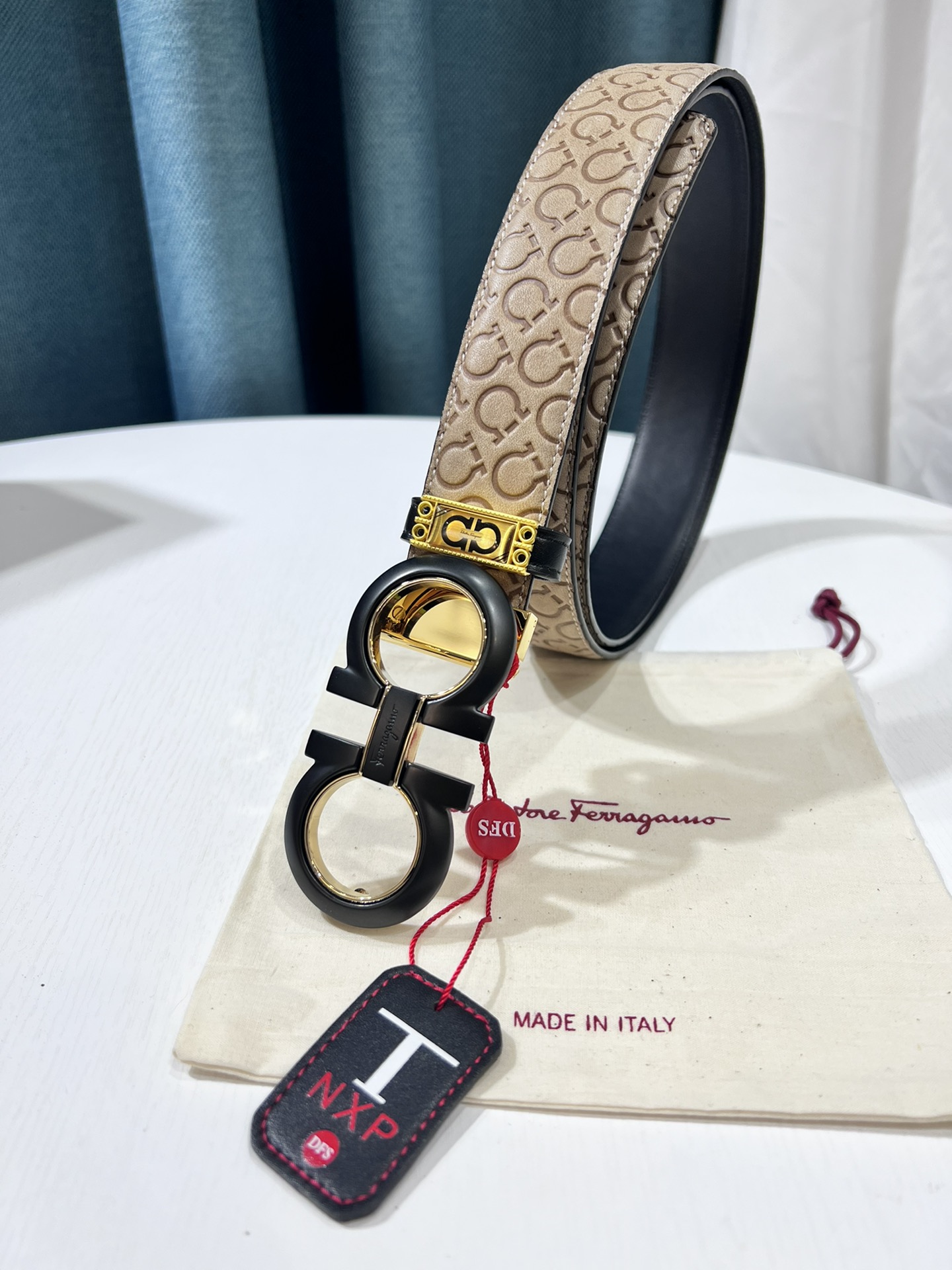 Streetwear Belt Ferragamo 319558 size:3.5cm - vstockx