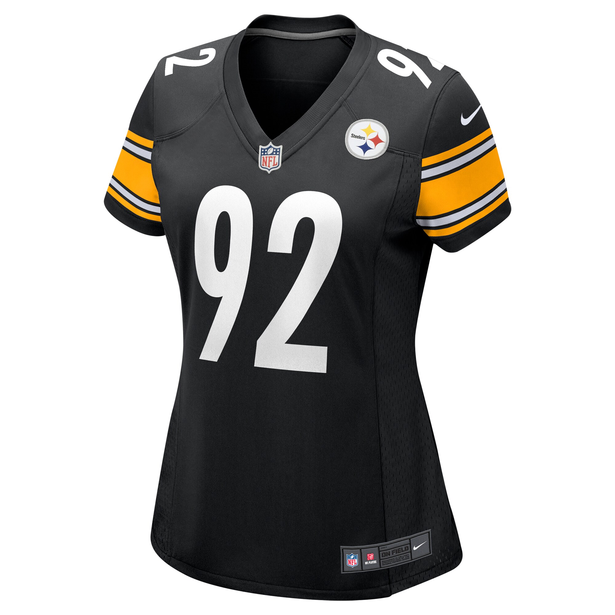 James Harrison Pittsburgh Steelers Nike Women's Retired Game Jersey - Black - vstockx