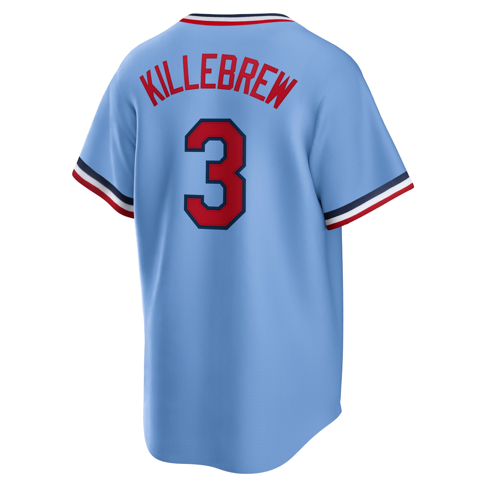Harmon Killebrew Minnesota Twins Nike Road Cooperstown Collection Player Jersey - Light Blue - vstockx