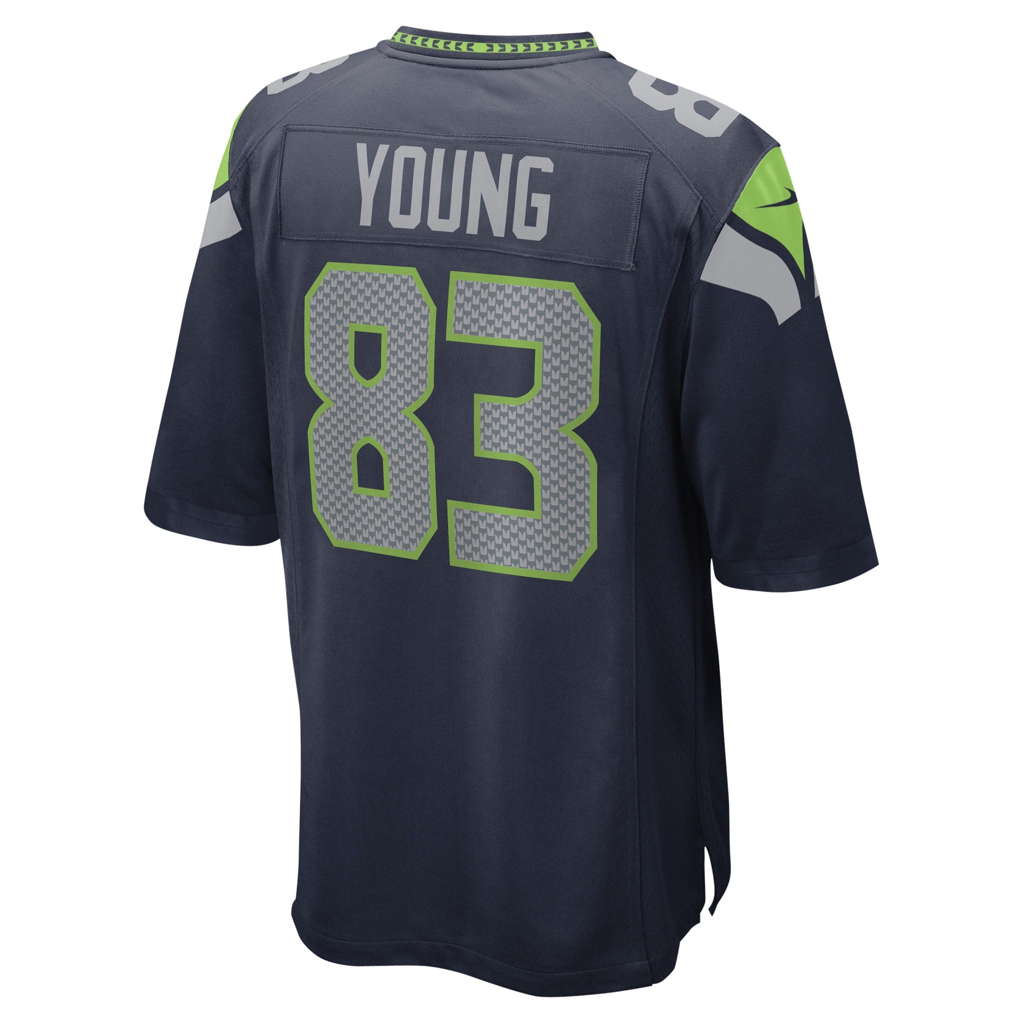 Men's Nike Dareke Young College Navy Seattle Seahawks Game Player Jersey - vstockx