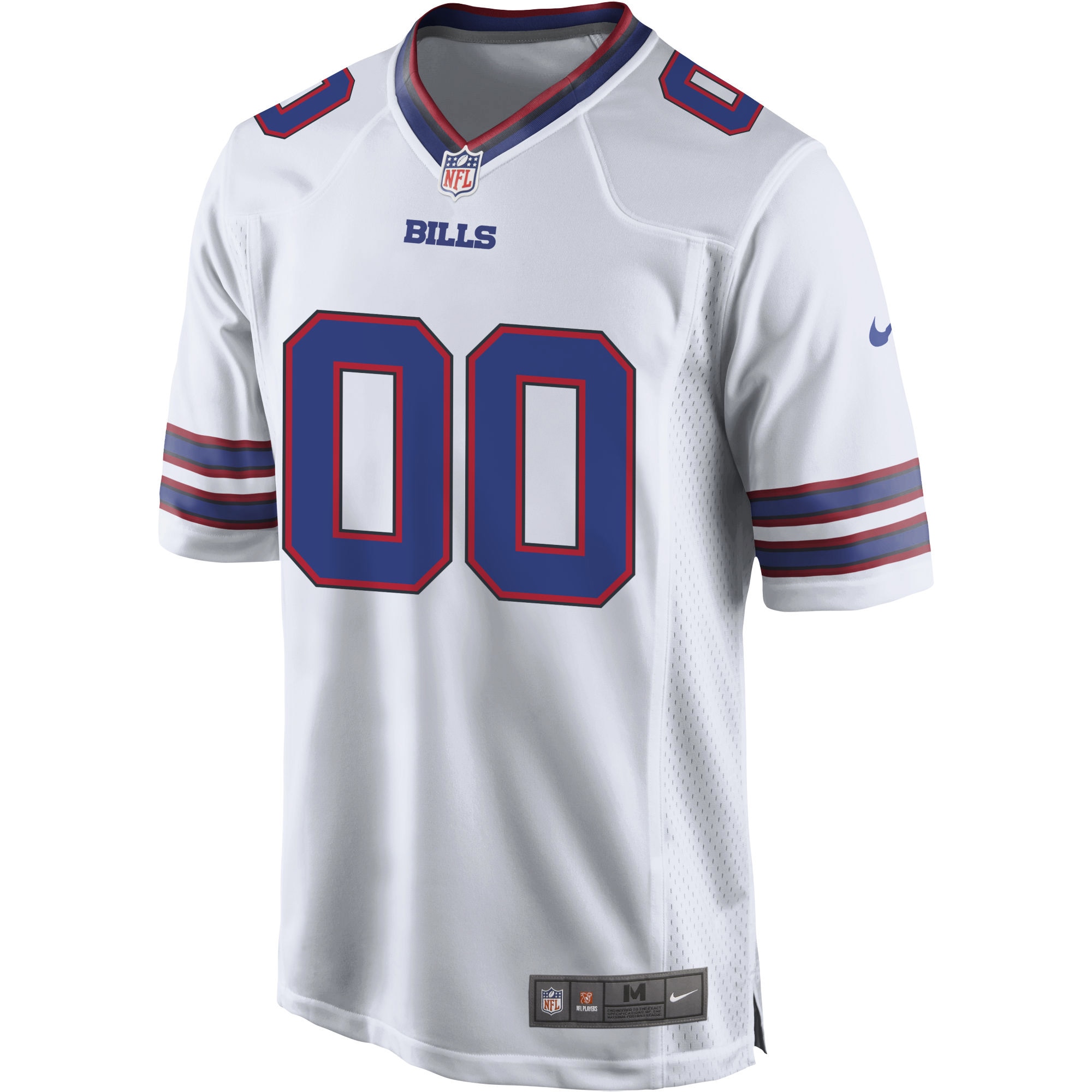 Buffalo Bills Nike Custom Game Jersey - White - vstockx