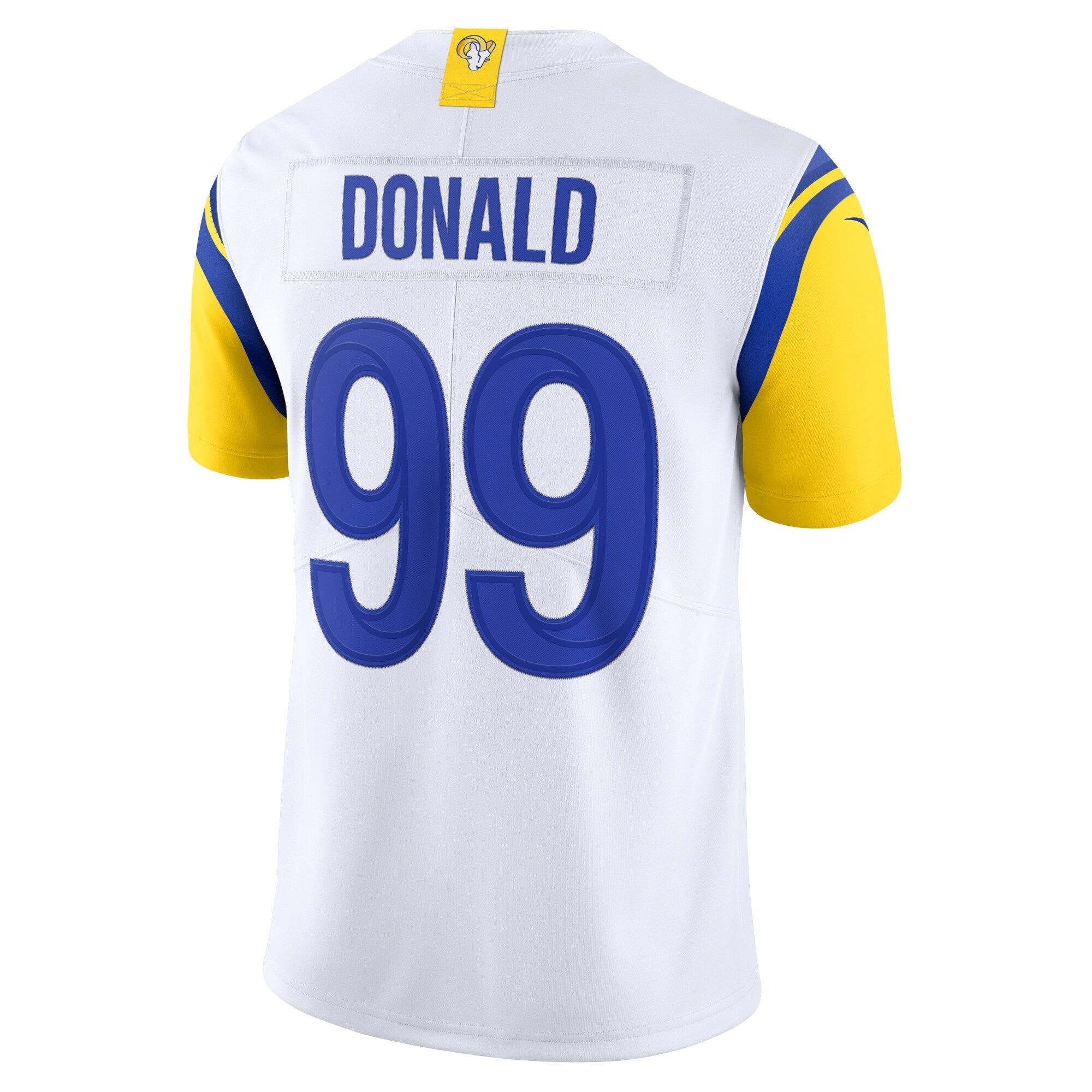 Men's Nike White Aaron Donald Los Angeles Rams Alternate Vapor Limited Jersey - vstockx