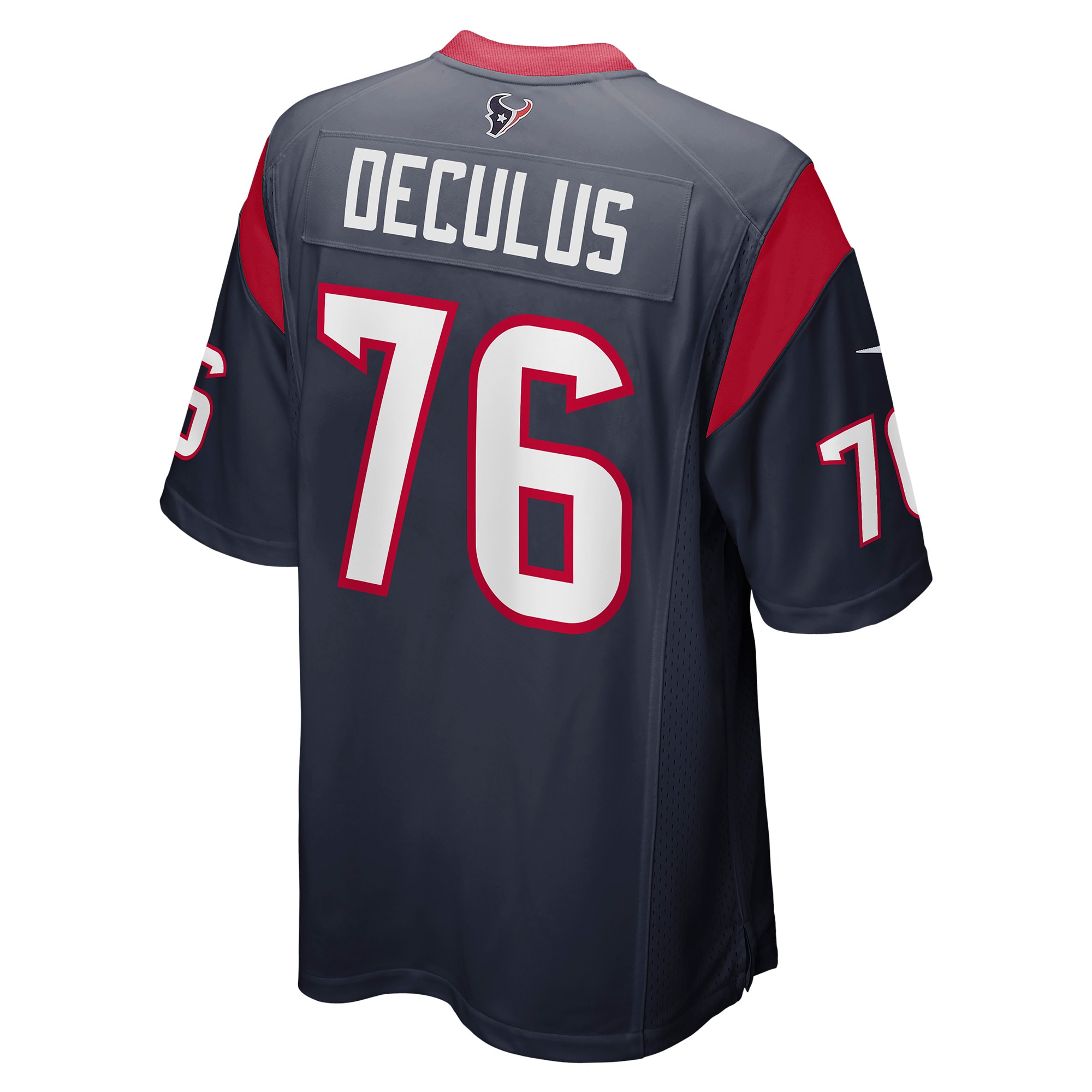 Austin Deculus Houston Texans Nike Game Player Jersey - Navy - vstockx