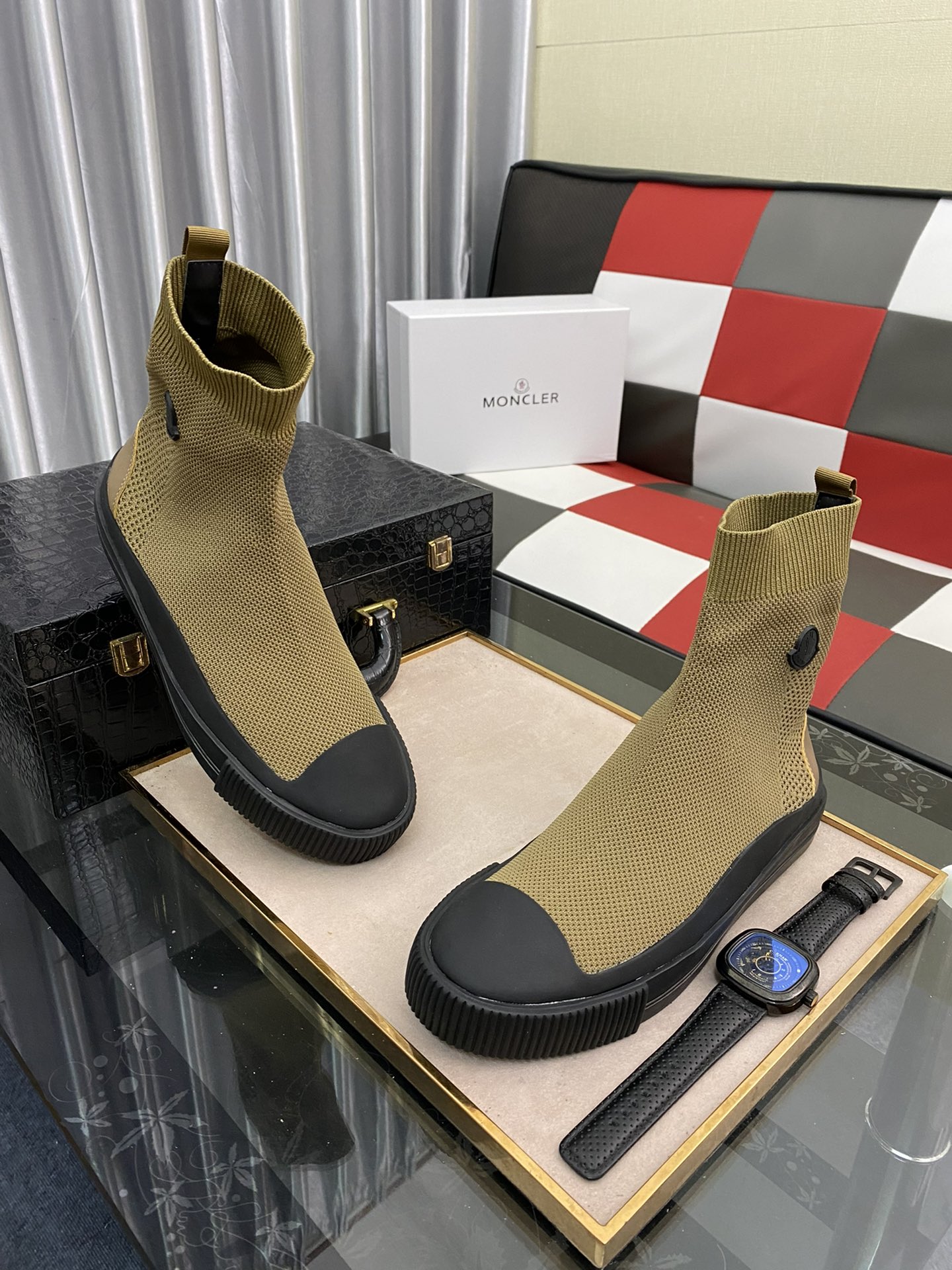 Moncler Socks Sneaker 2 - vstockx