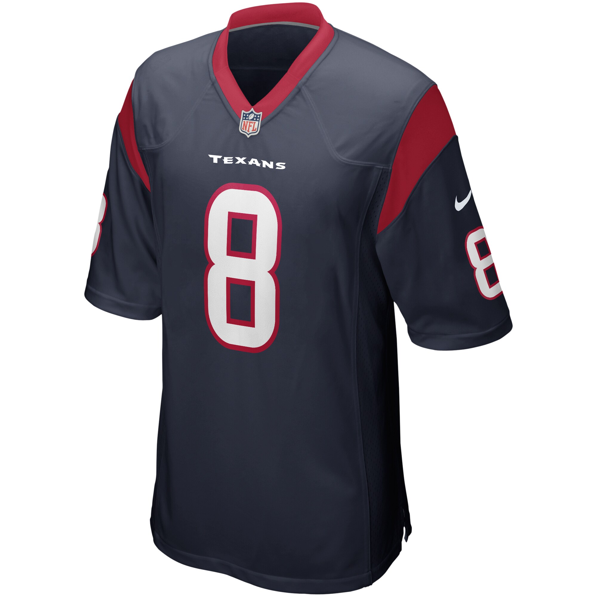 David Carr Houston Texans Nike Game Retired Player Jersey - Navy - vstockx