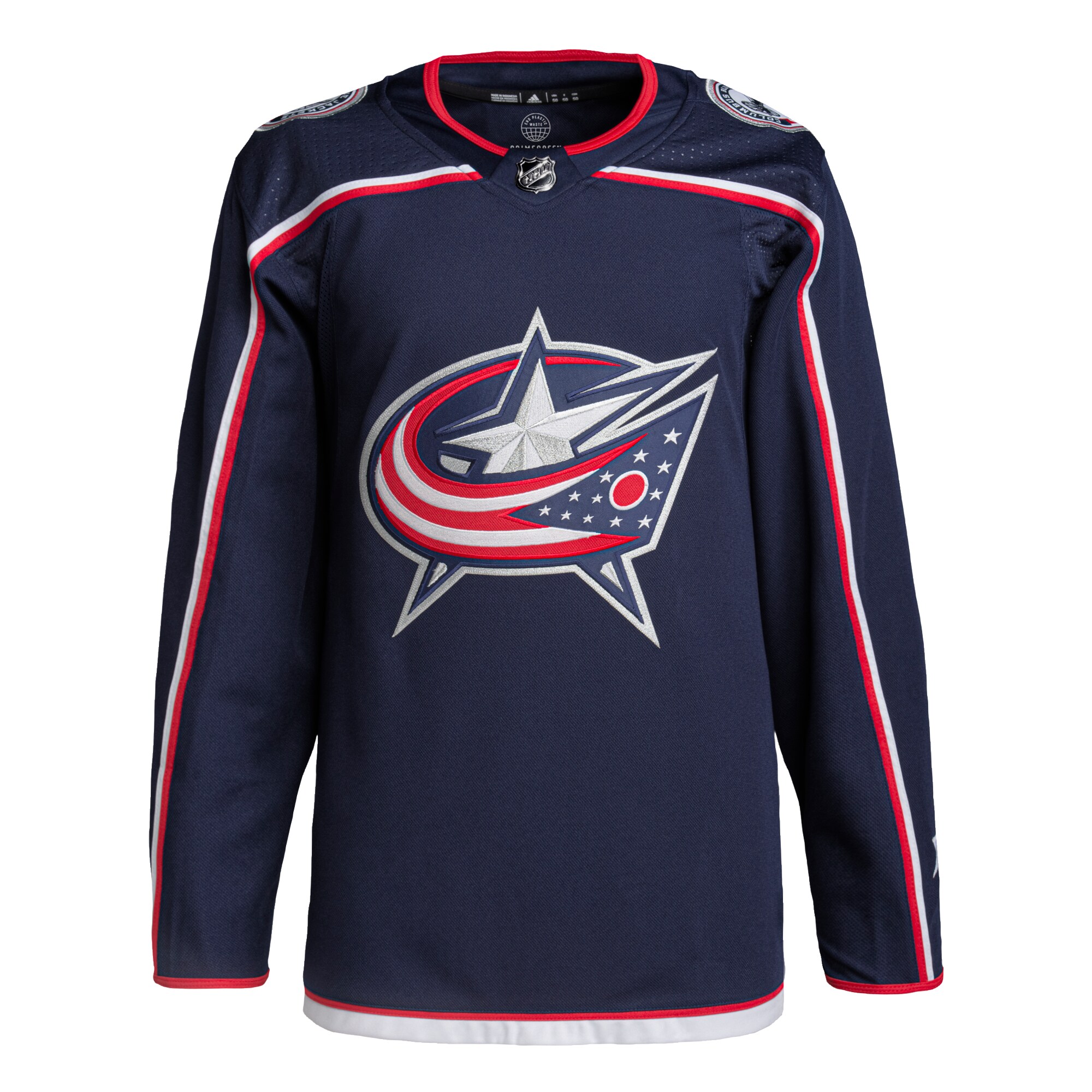 Columbus Blue Jackets adidas Home Primegreen Authentic Pro Jersey - Navy - vstockx