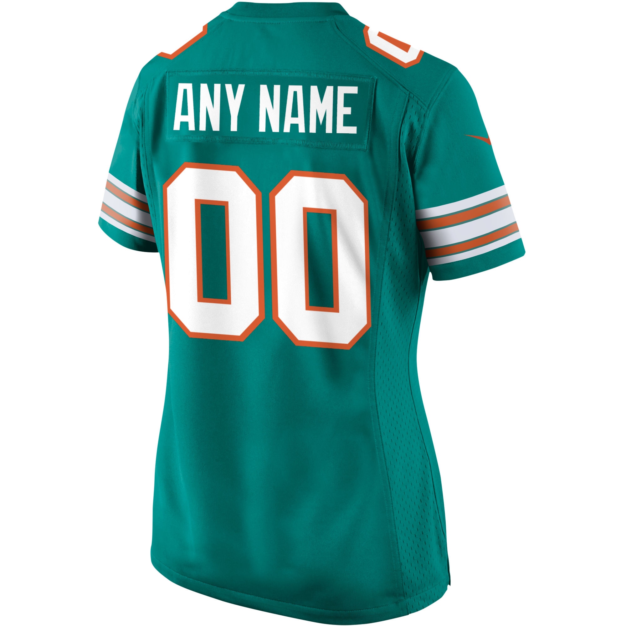 Miami Dolphins Nike Women's Alternate Custom Game Jersey - Aqua - vstockx