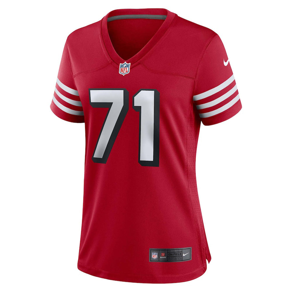 Women's San Francisco 49ers Trent Williams Game Jersey - Scarlet - vstockx